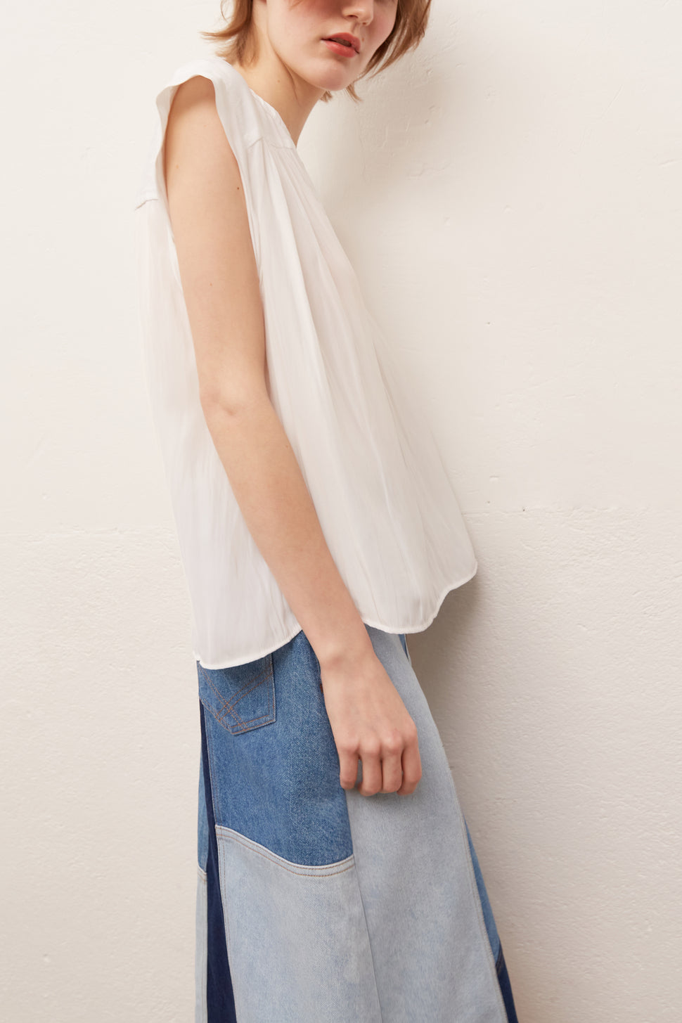 NOLAN - Top sans manches oversize Faume - seconde main