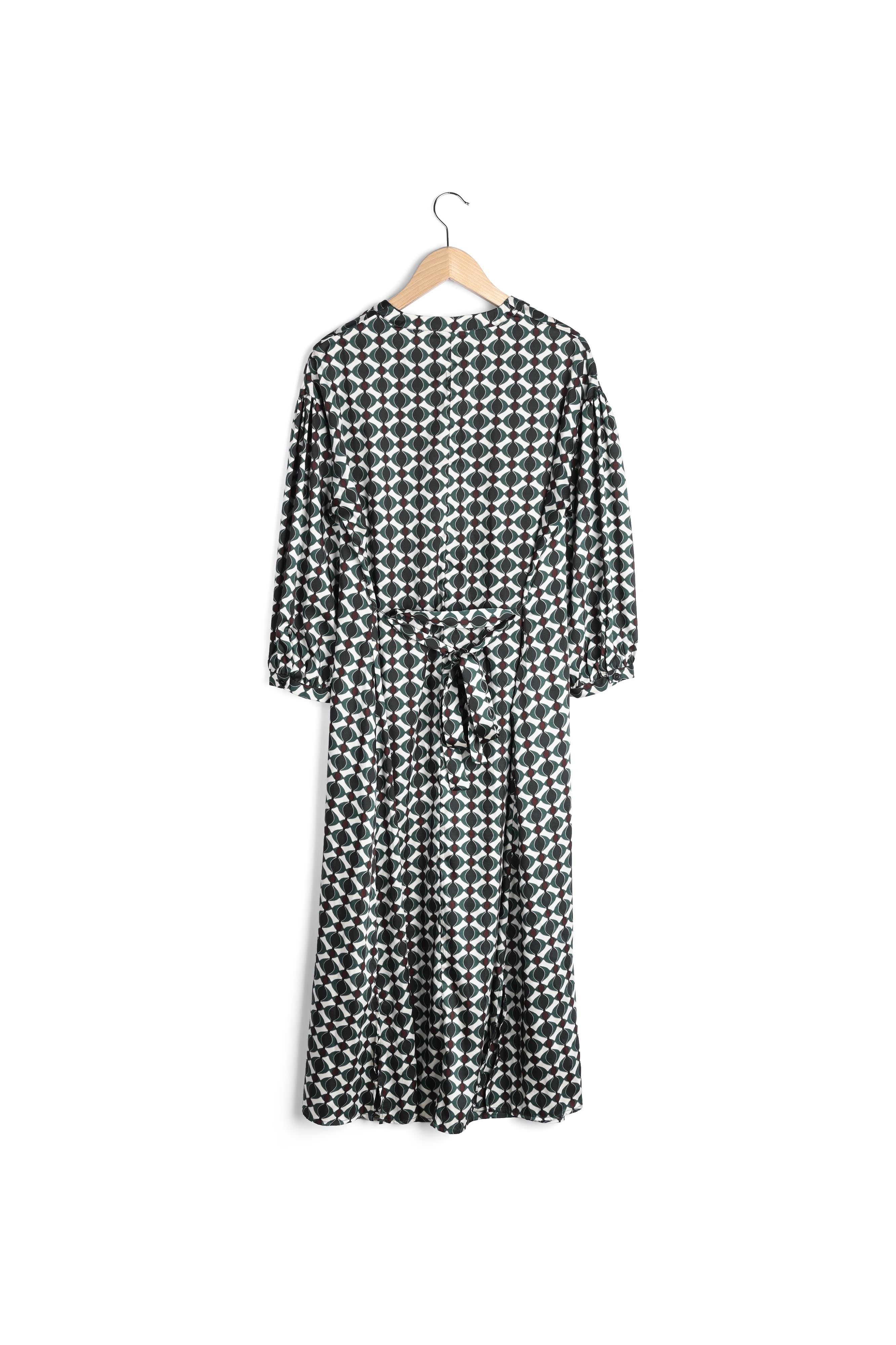 Robe longue à motifs géométriques - JULIAN Faume - seconde main