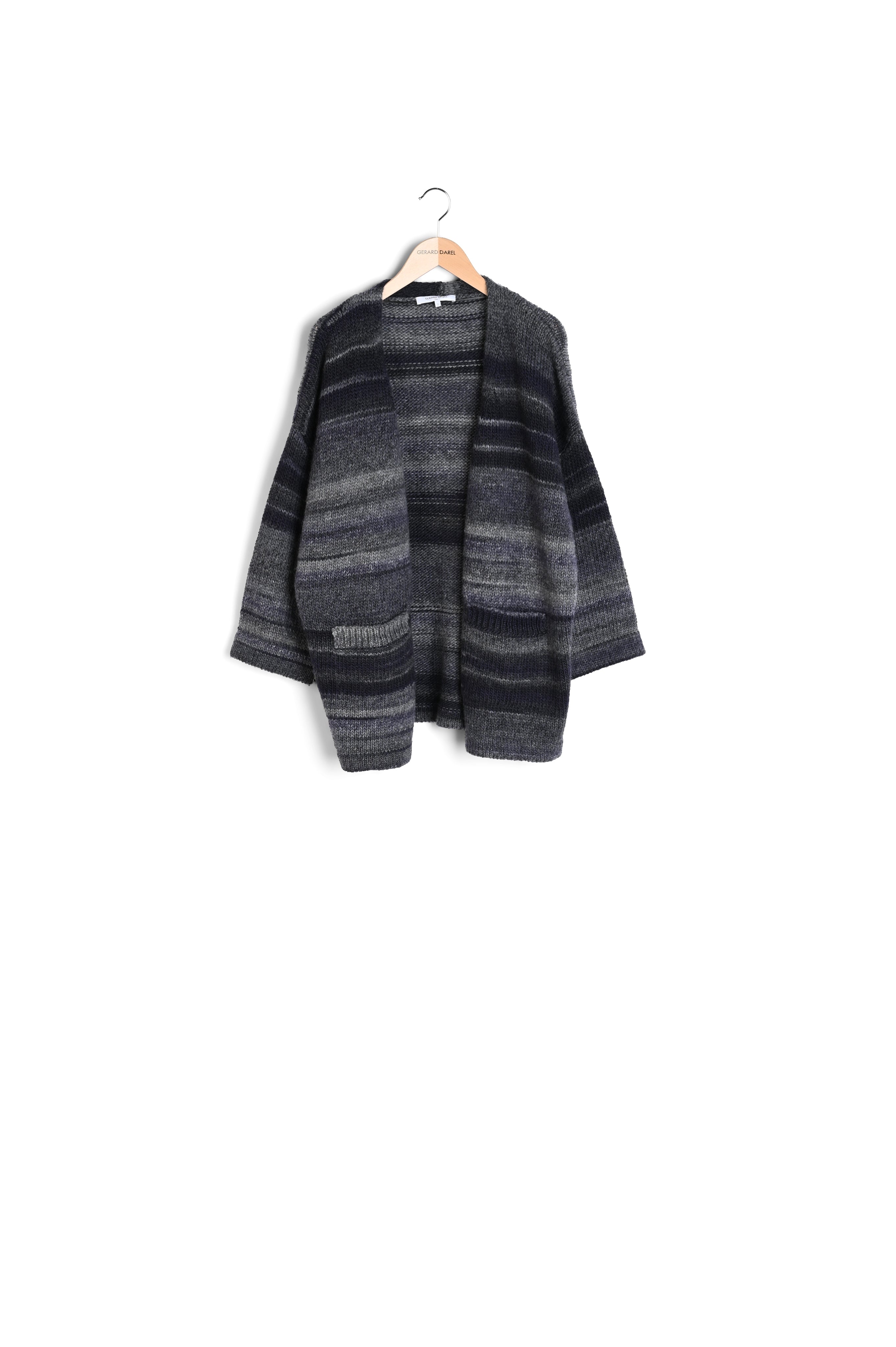 Gilet rayé oversize - LEE Faume - seconde main