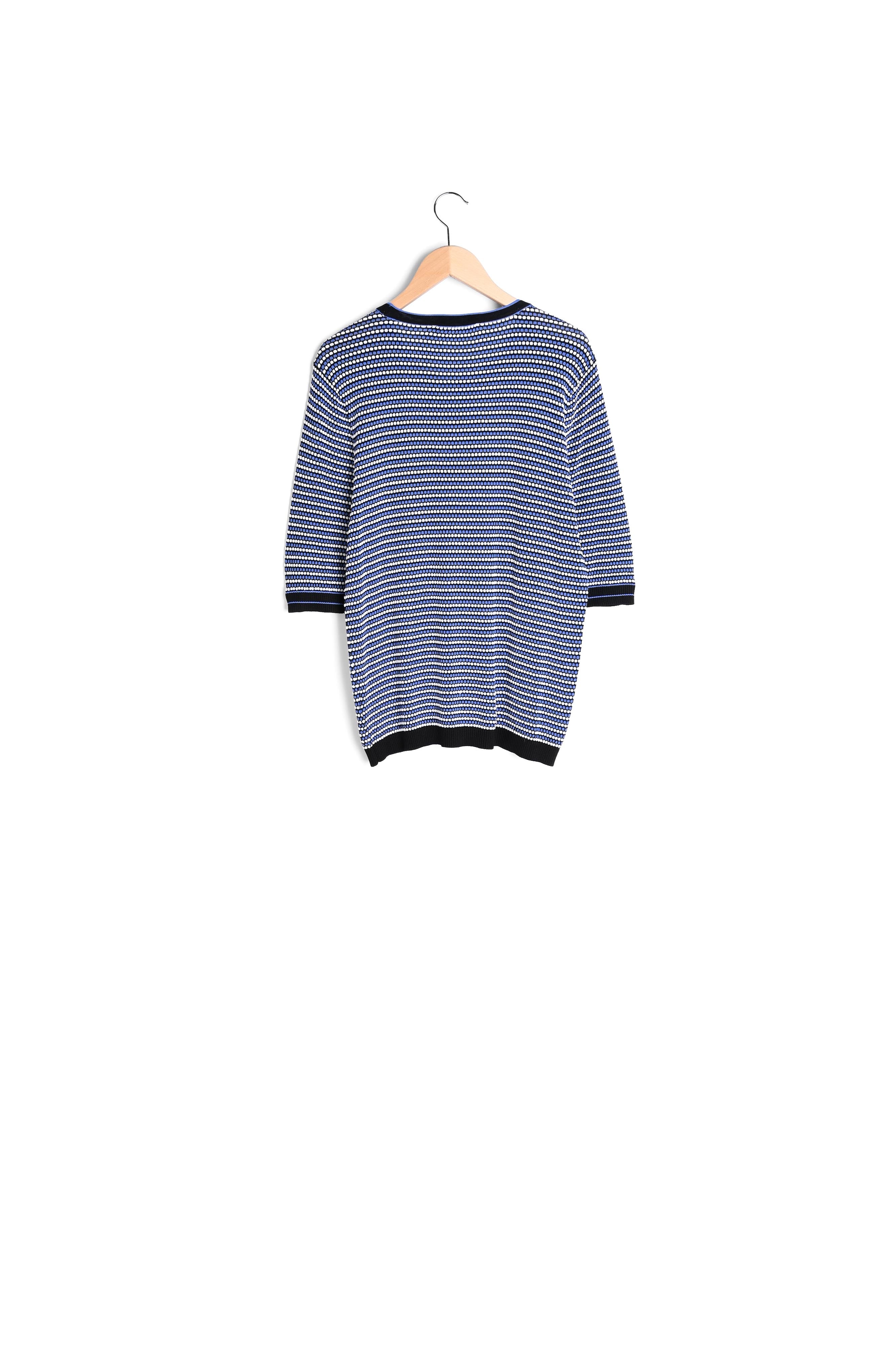 ENEA - Pull à manches courtes en jacquard Faume - seconde main