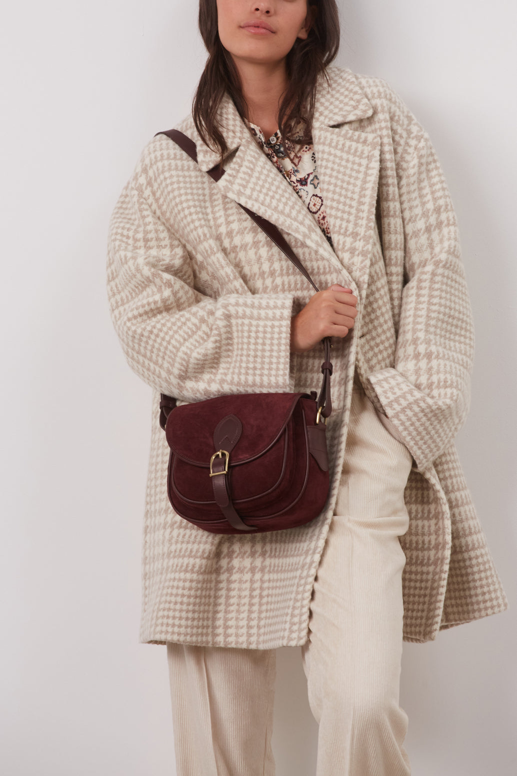 Manteau en laine maxi - SARAH Faume - seconde main