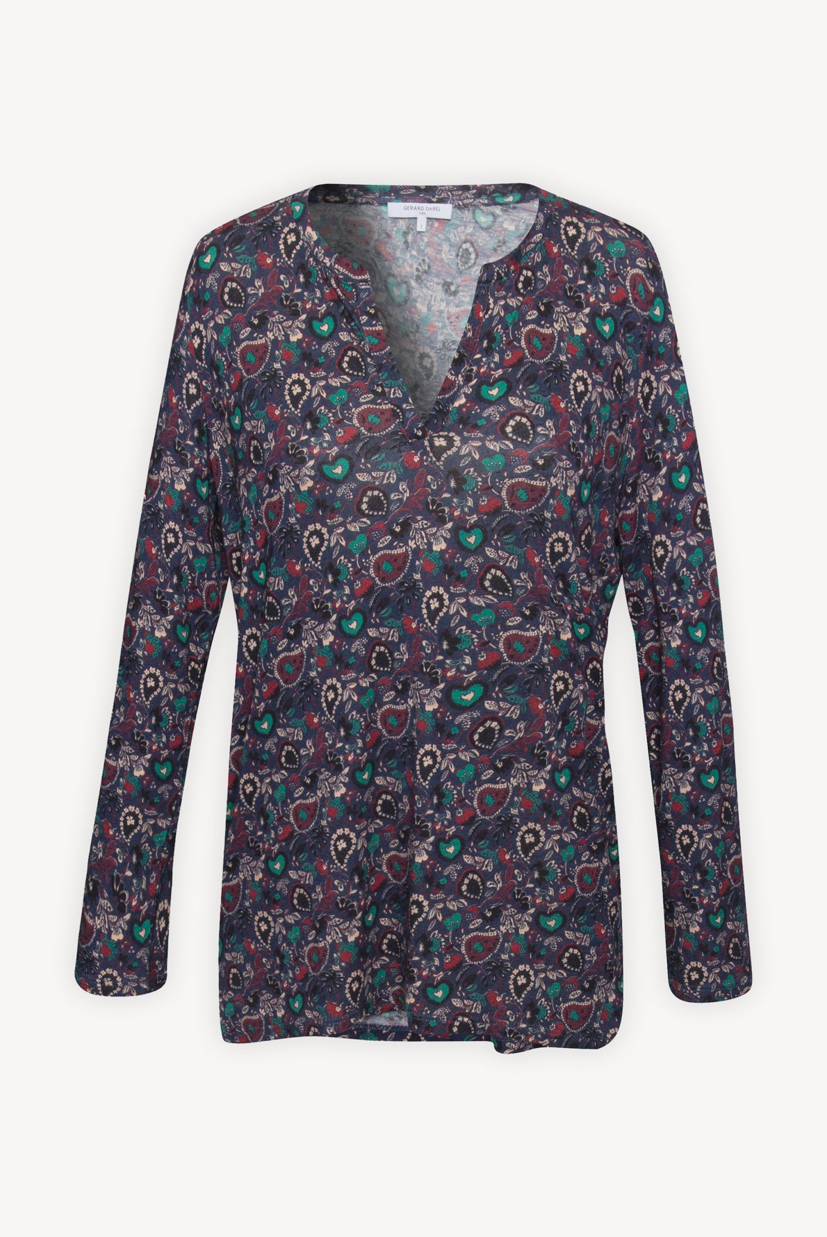 ENRIK - Tee-shirt à imprimé cachemire Faume - seconde main