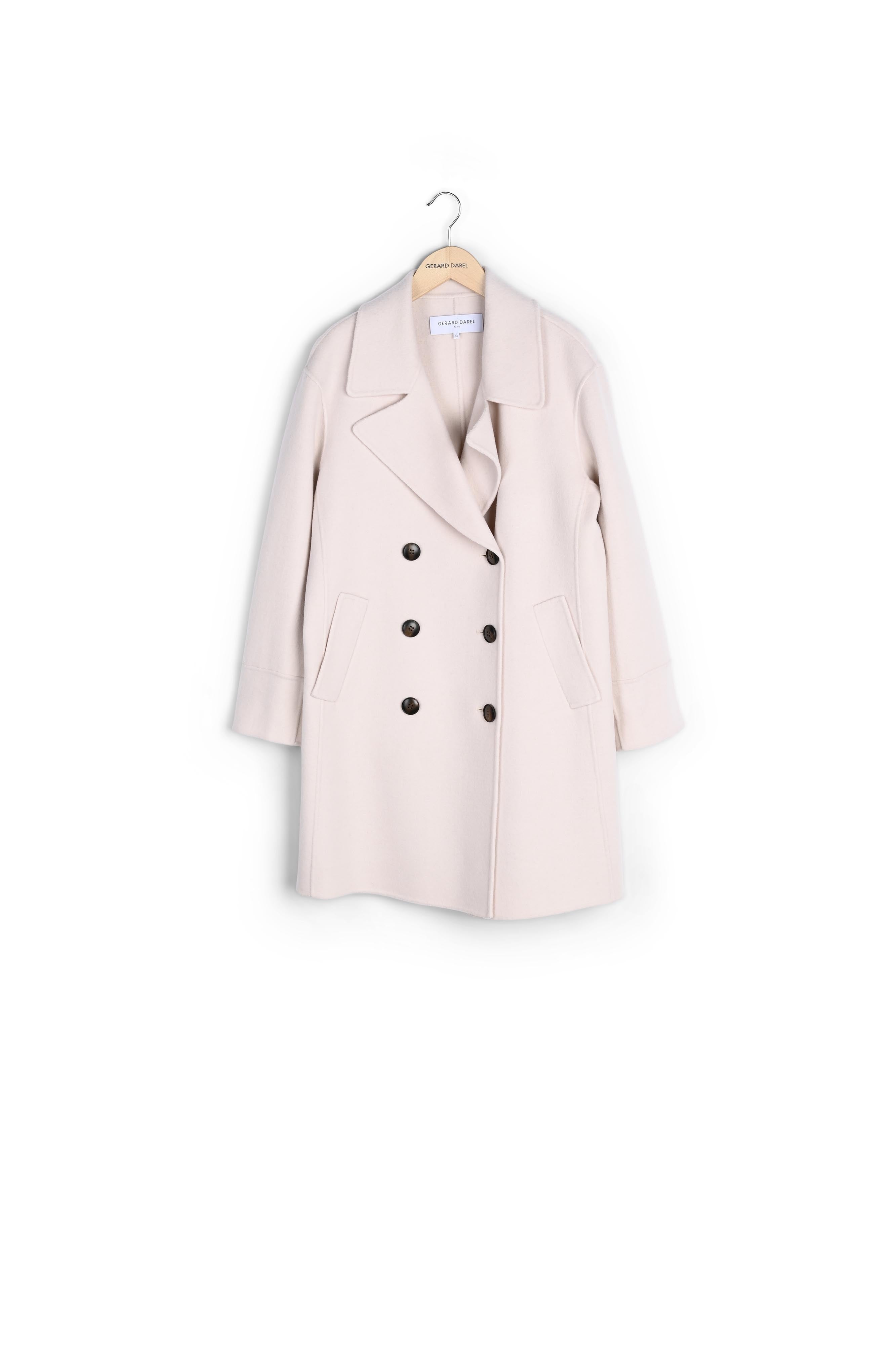 Caban long en laine - SATHEEN Faume - seconde main