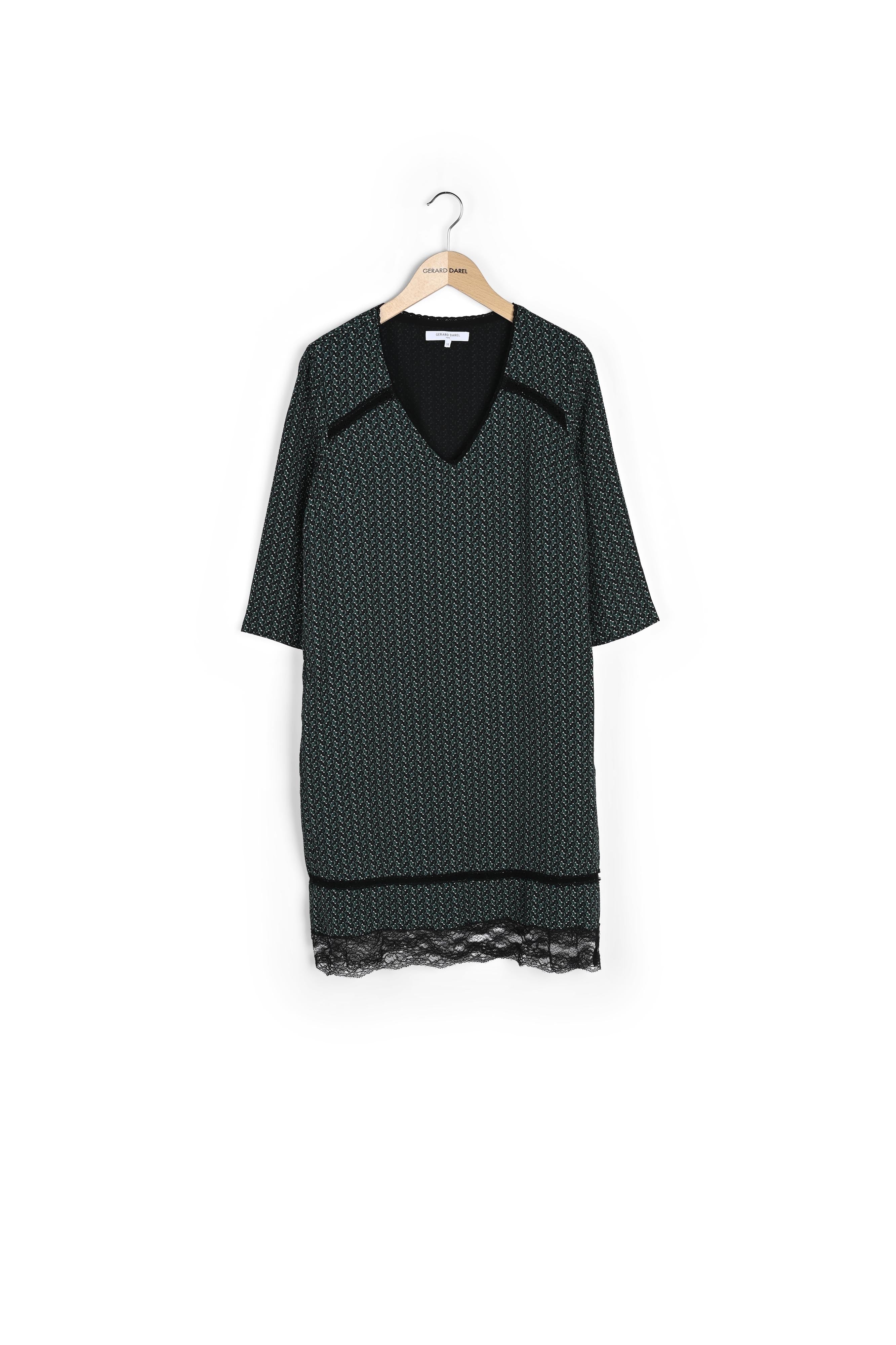 DANYL - Robe droite en crêpe Faume - seconde main