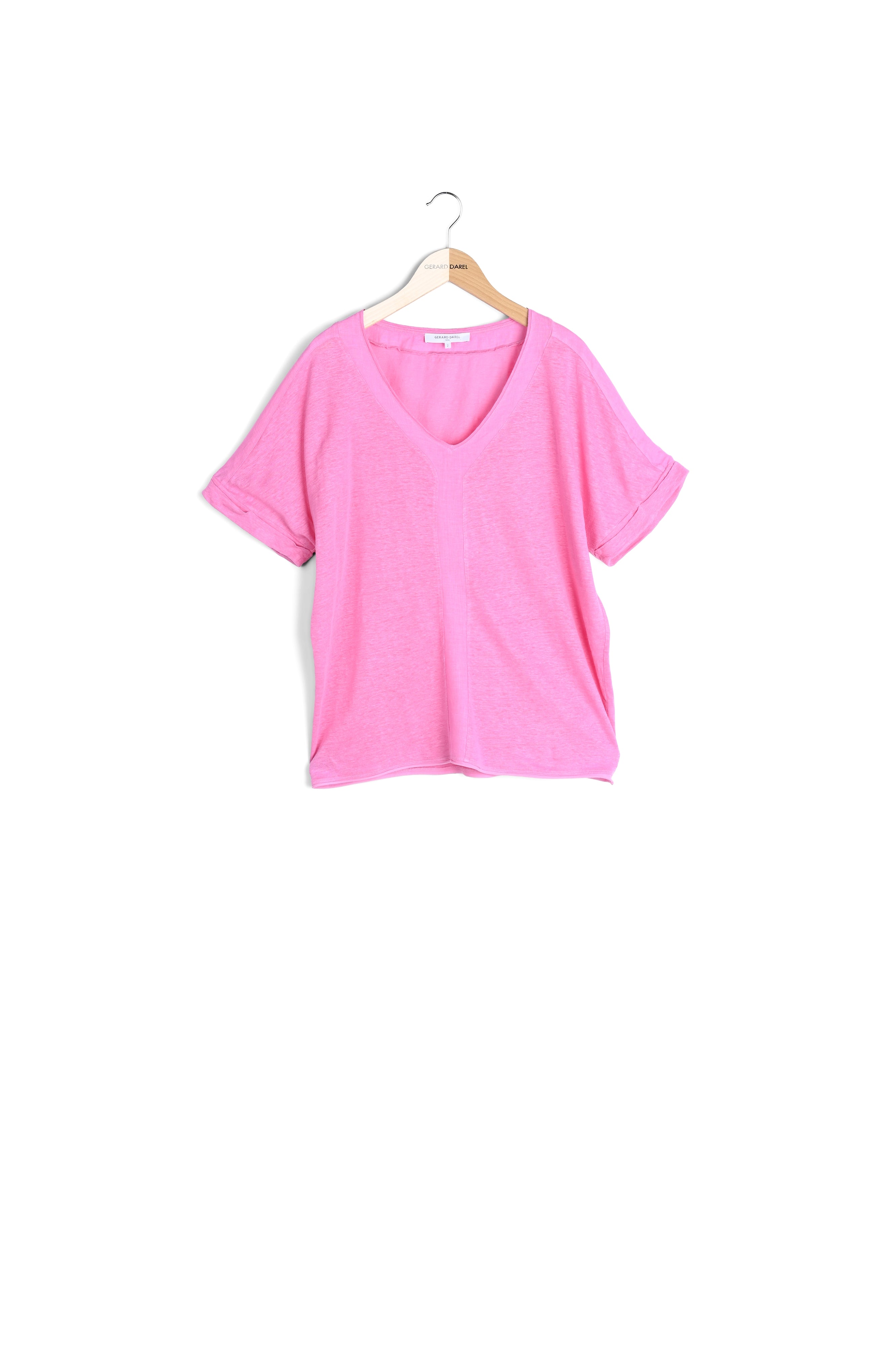 T-Shirt oversize en lin - AGATHA Faume - seconde main