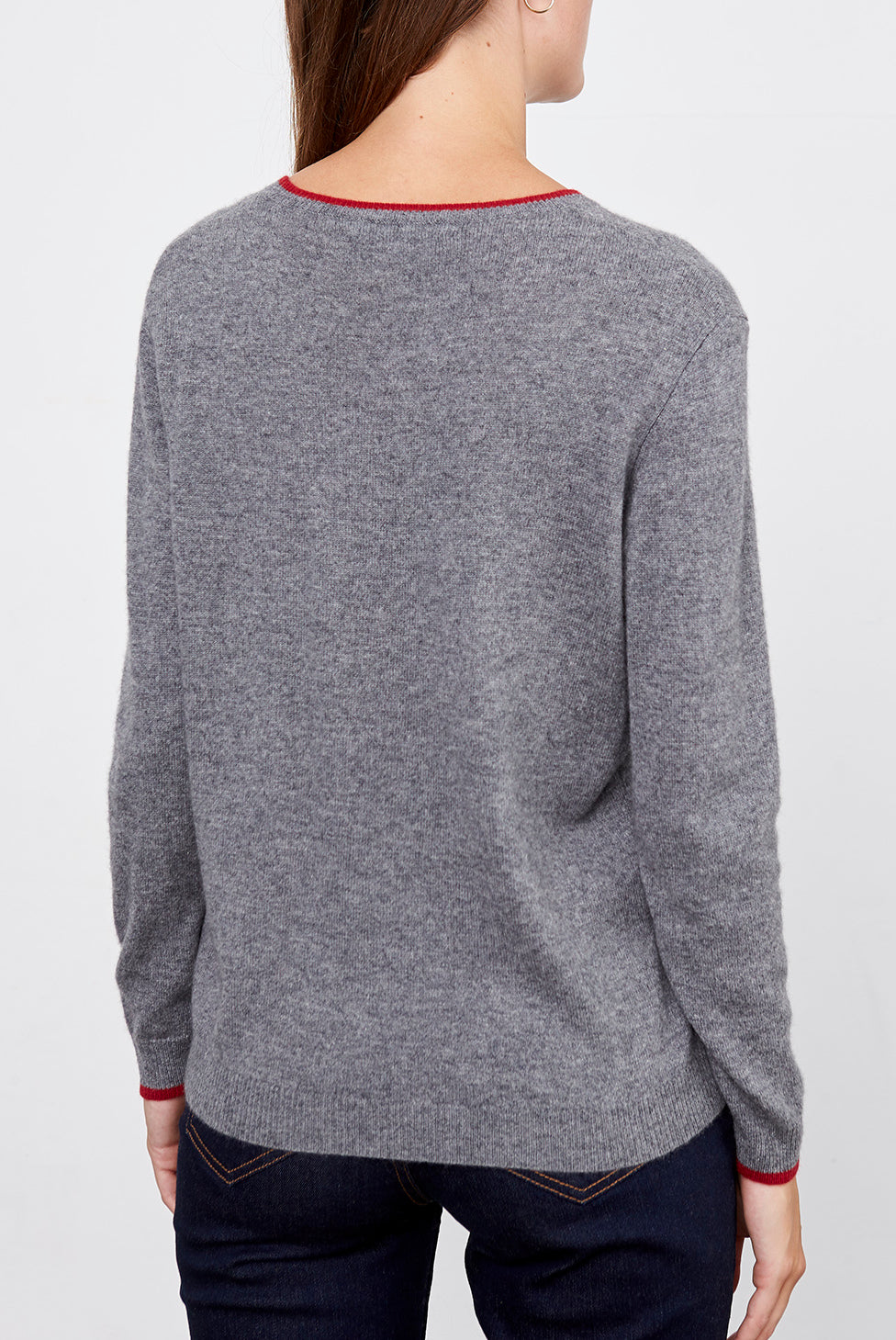 SCARLETT - Pull en cachemire Faume - seconde main