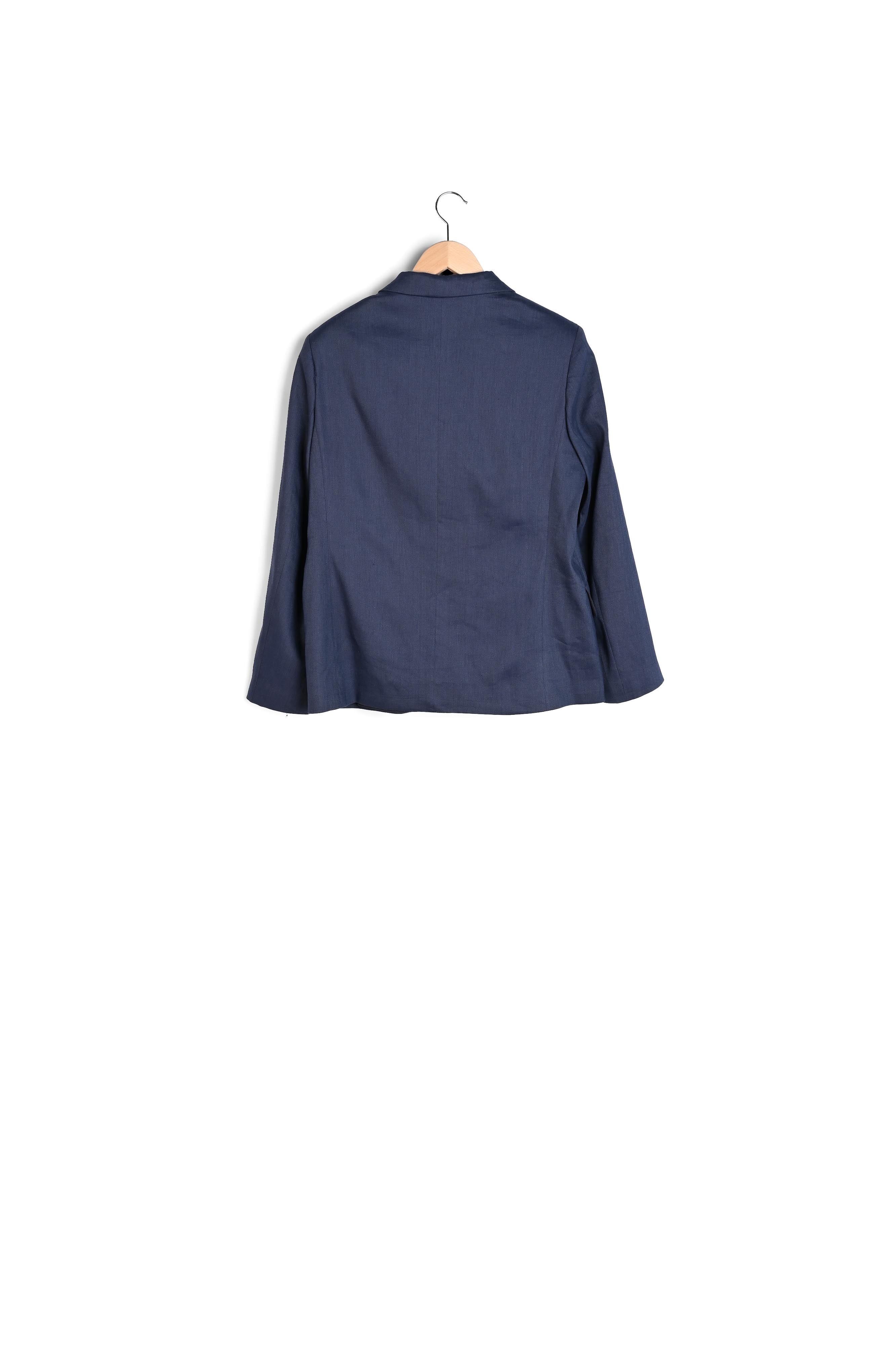 AMANDA - Veste de blazer en lin mélangé Faume - seconde main