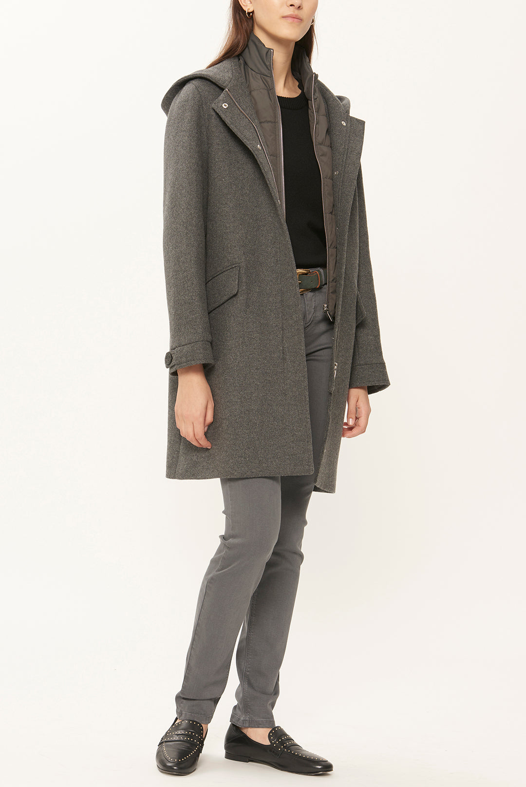 PAMINA - Manteau avec doudoune intégrée Faume - seconde main