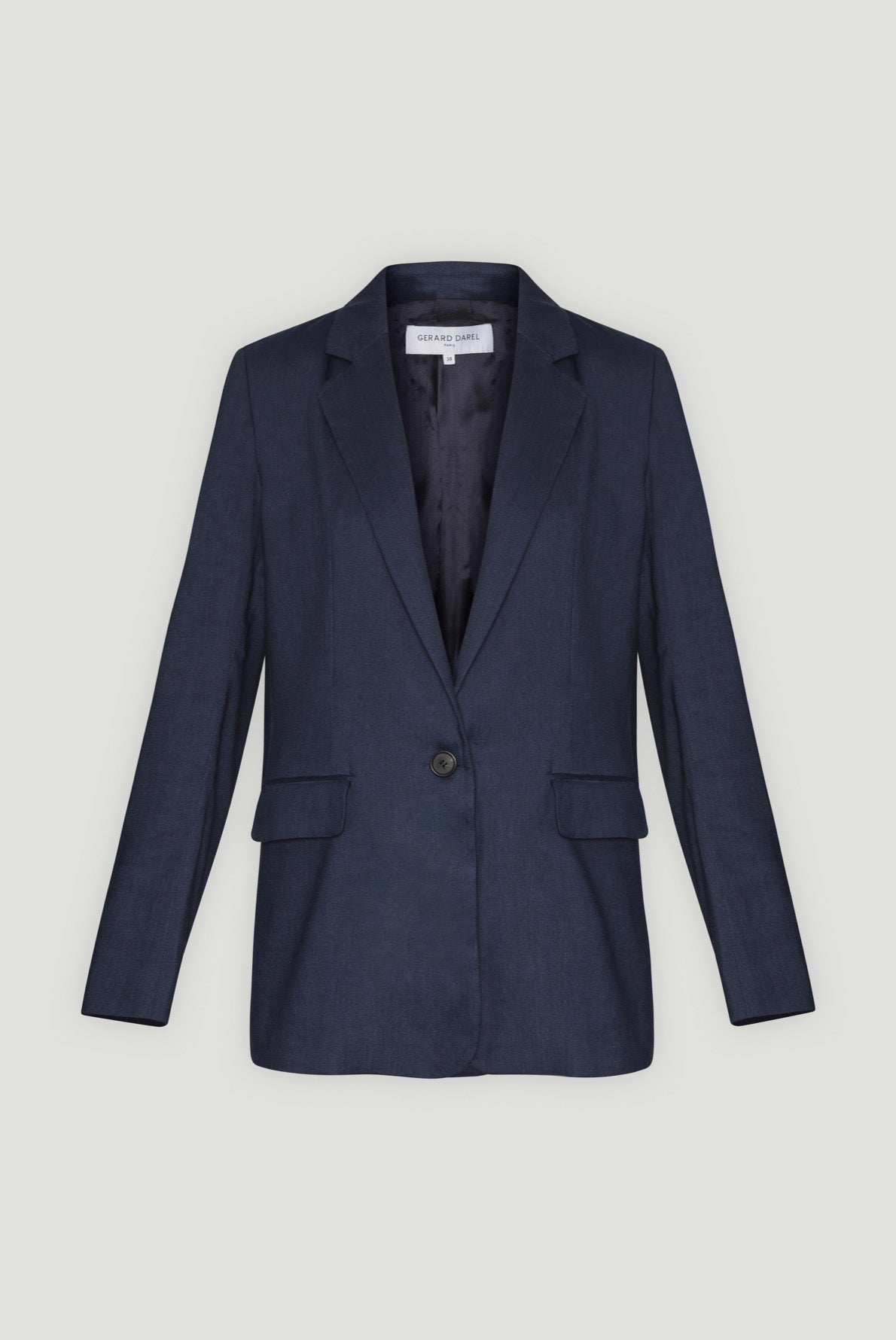 SOLENE - Veste de tailleur en lin mélangé Faume - seconde main