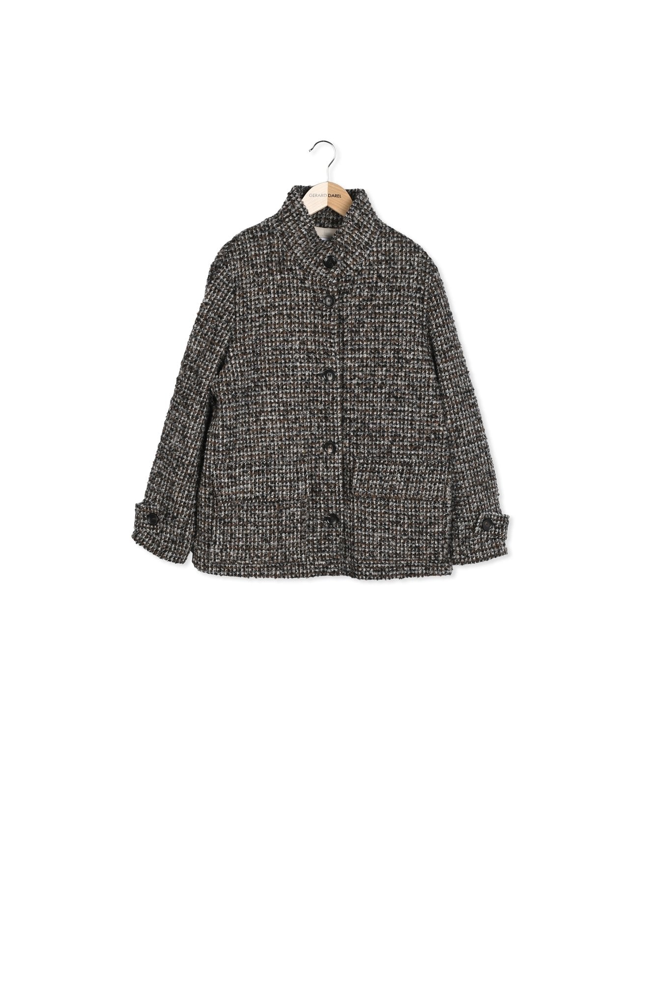 Manteau court à carreaux - LEONTINE Faume - seconde main