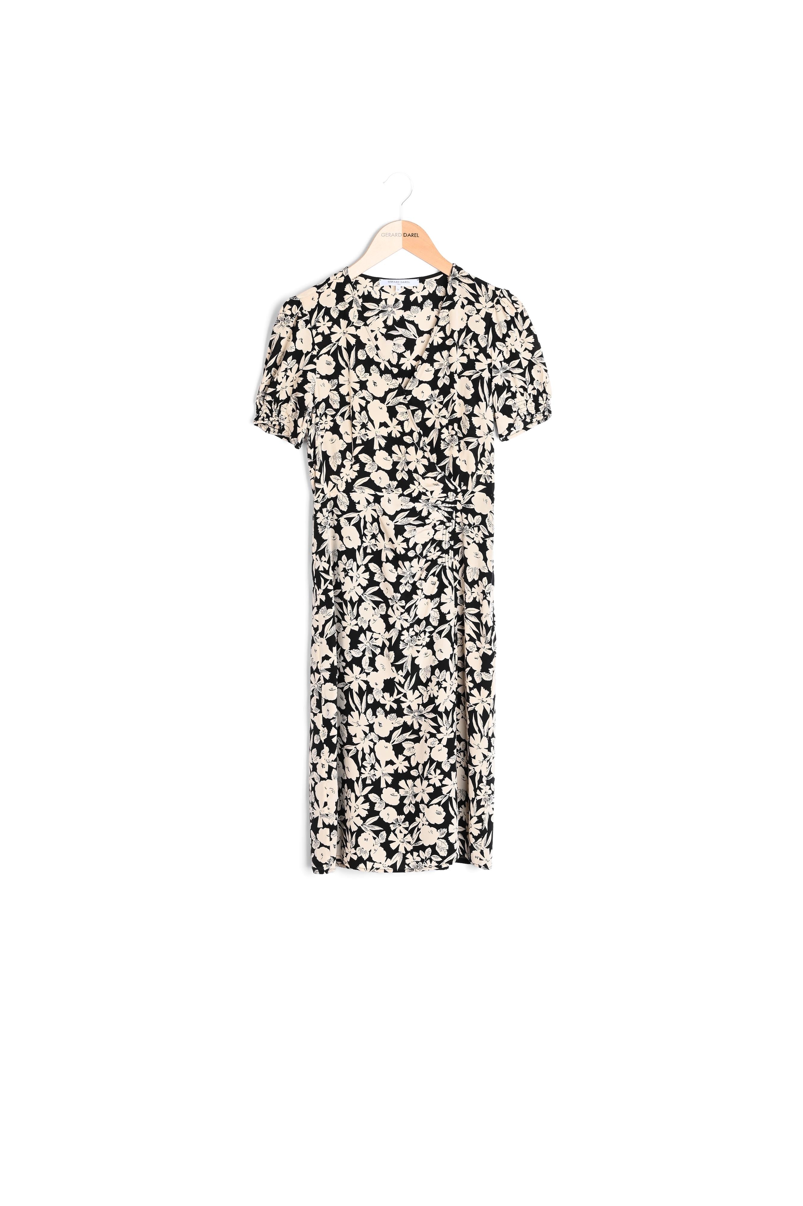 SCARLETTE - Robe V en soie Stretch Faume - seconde main