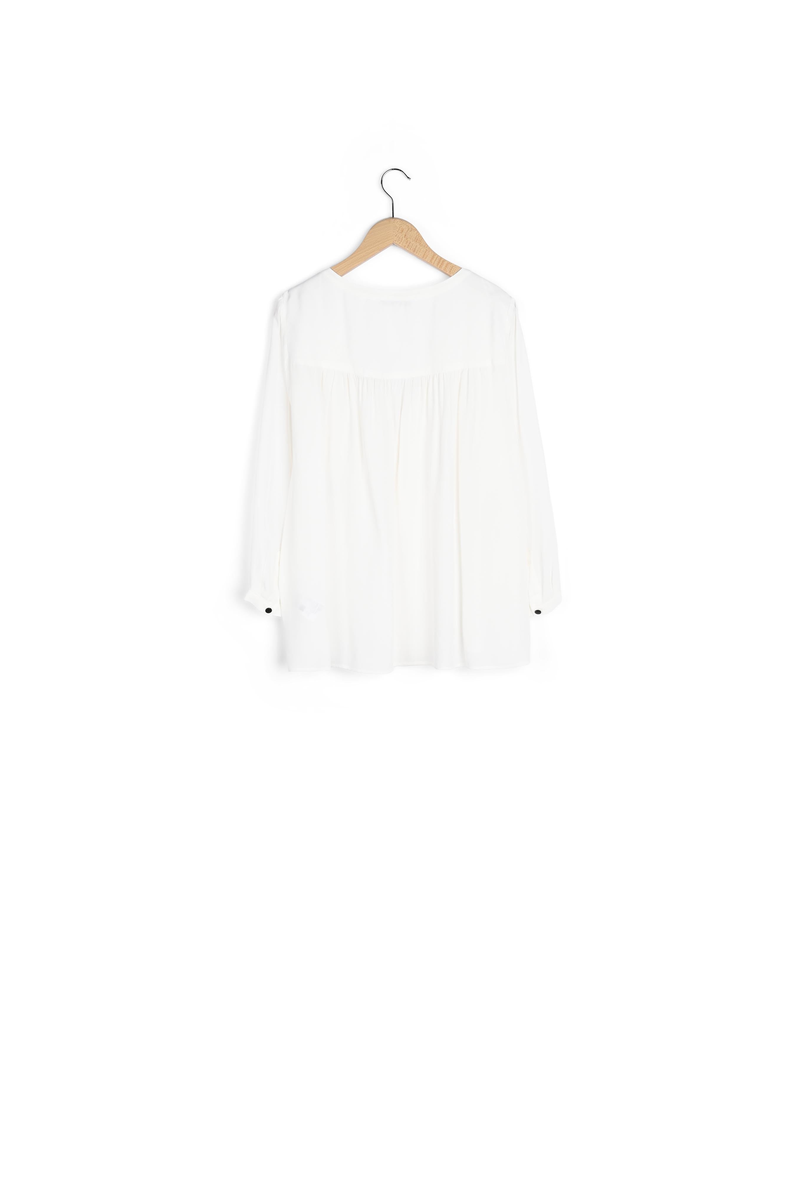 Blouse en crêpe fluide - CLAUDE Faume - seconde main