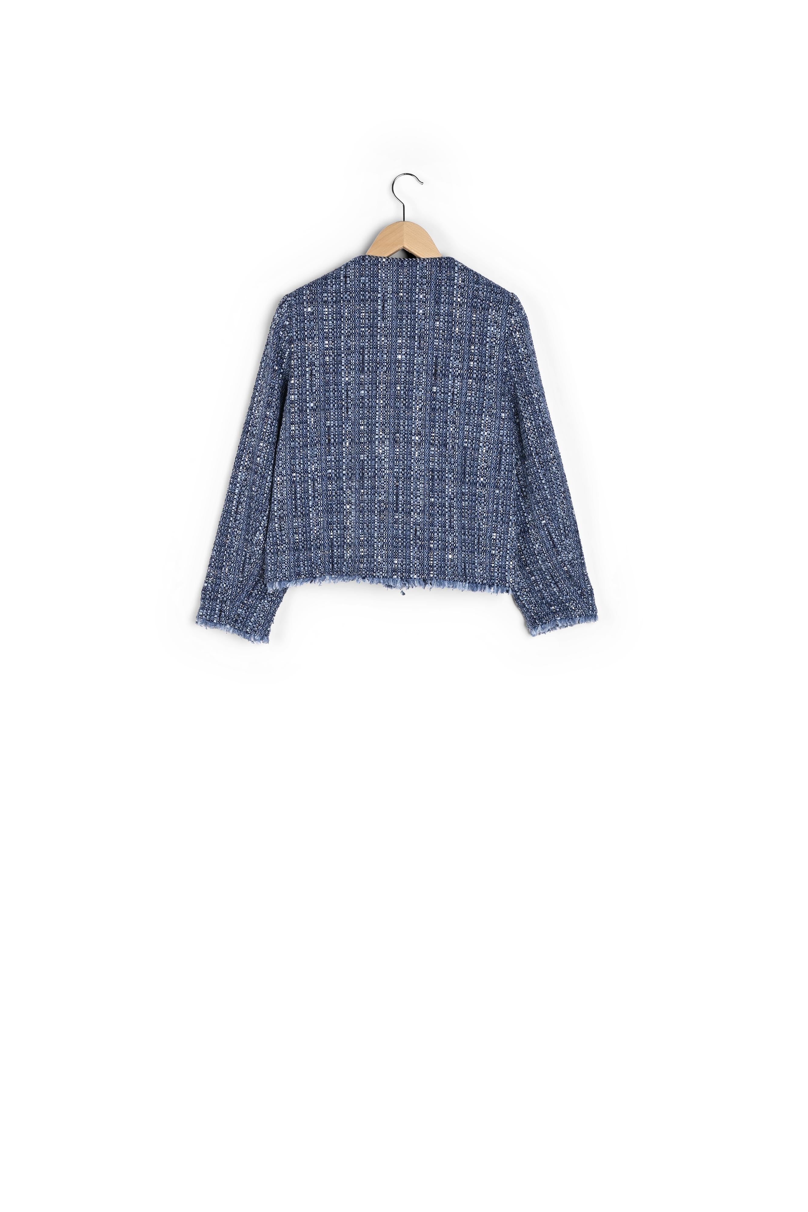 Veste en tweed et lurex - BELMIRA Faume - seconde main