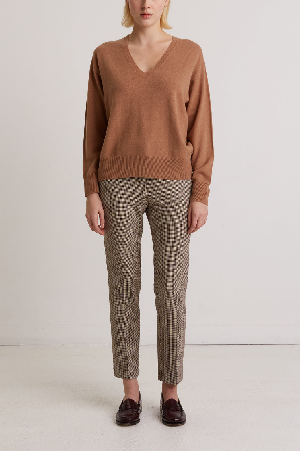 Pull V oversize en laine - LUCIEN Faume - seconde main