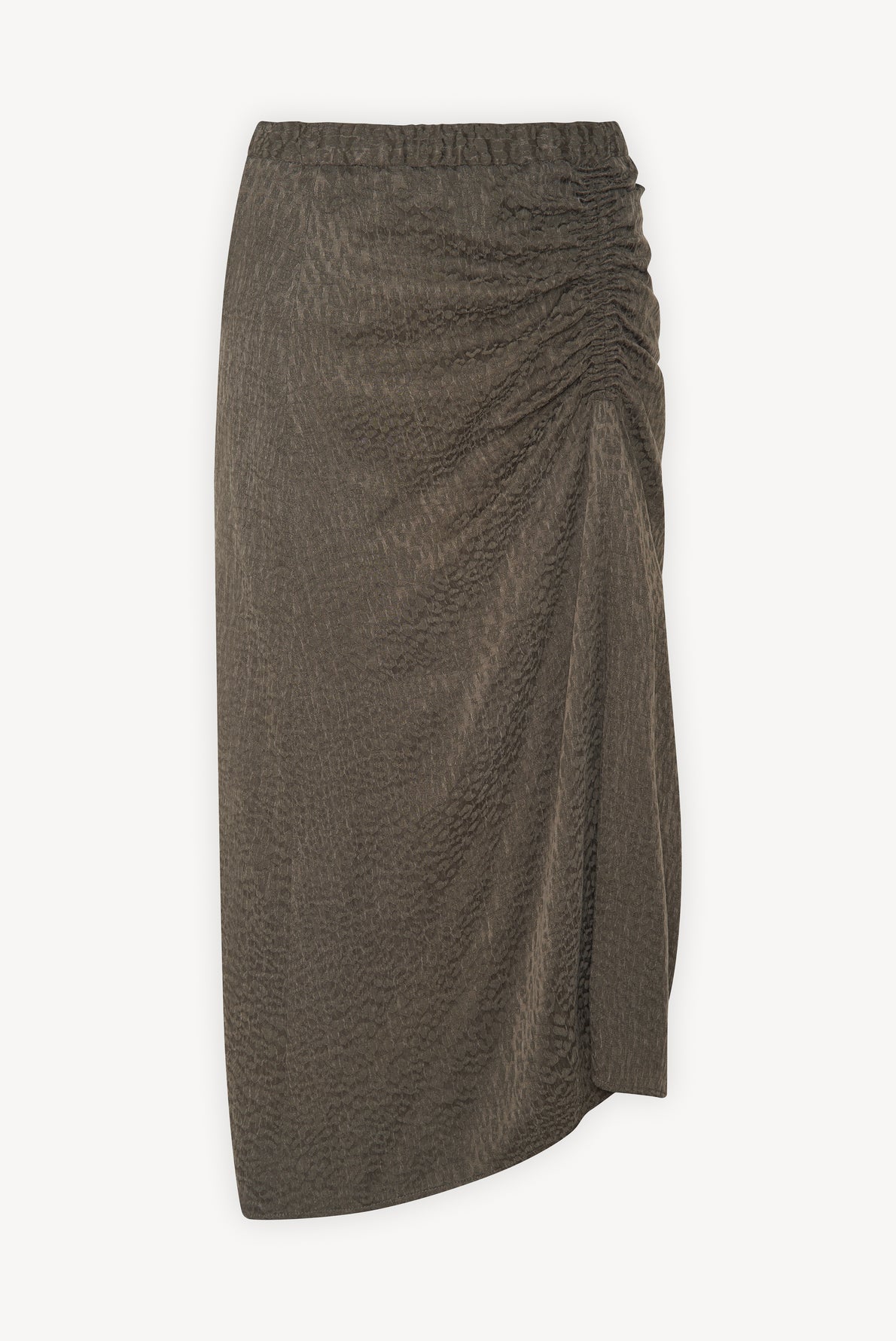 Jupe moirée à motif - BERTHILLE Faume - seconde main