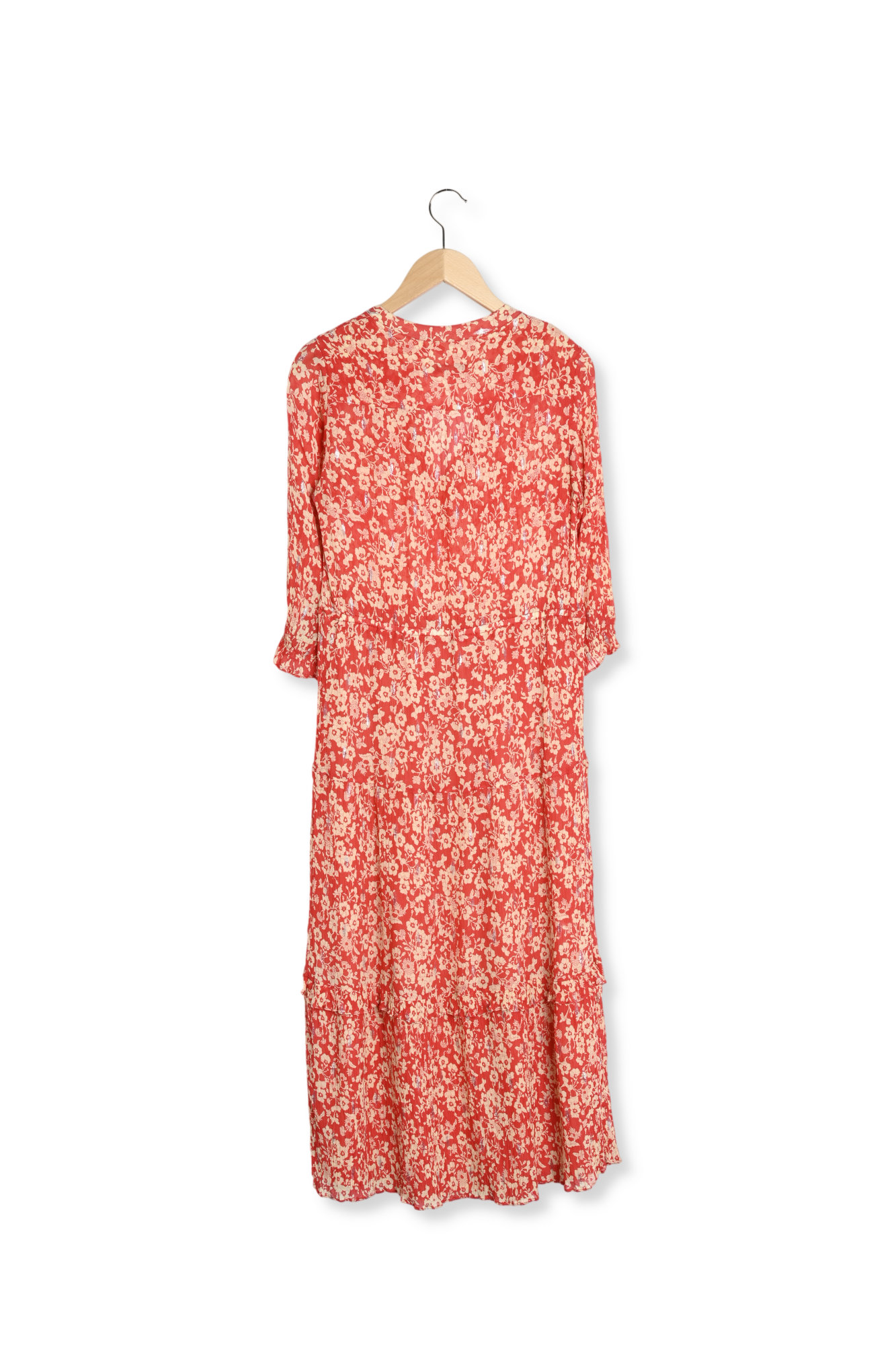 Robe fleurie et fils Lurex - JASMINE Faume - seconde main