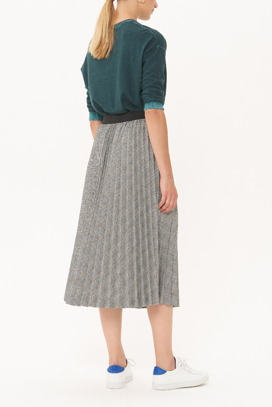 TIA - Jupe plissée à carreaux Faume - seconde main