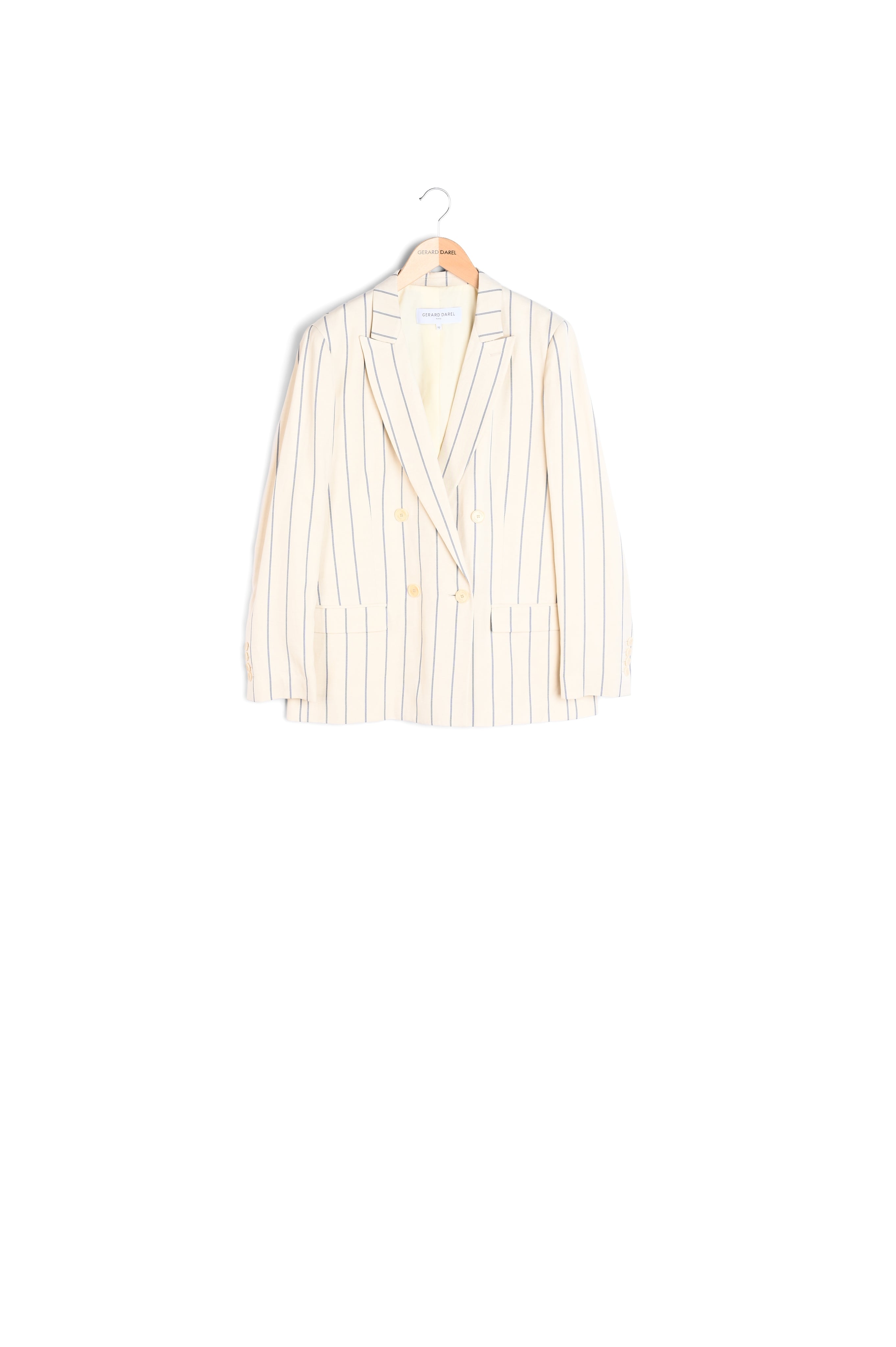 ADRIANNA - Veste de blazer à rayures tennis Faume - seconde main