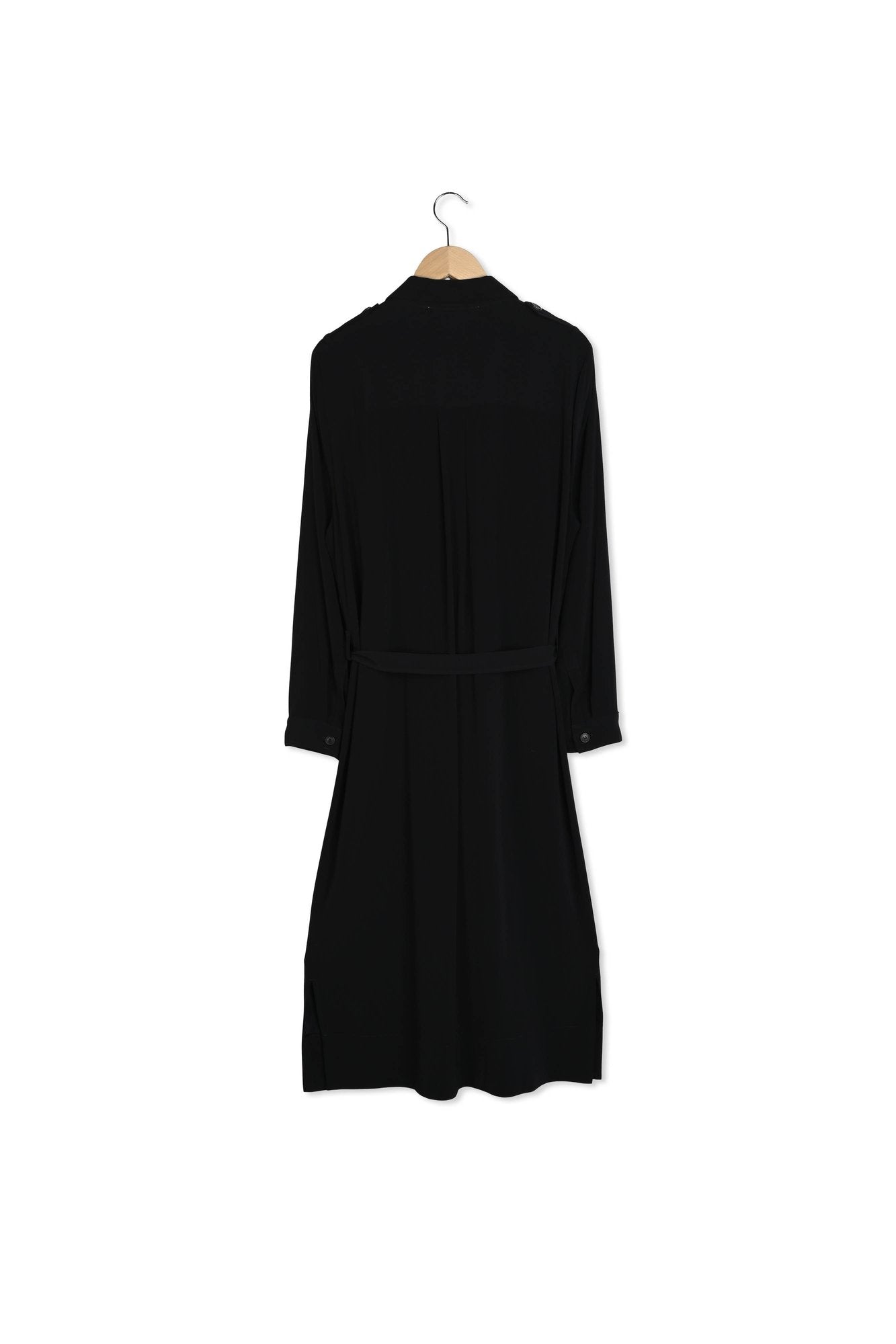 Robe longue noire à lacet - SIRENA Faume - seconde main