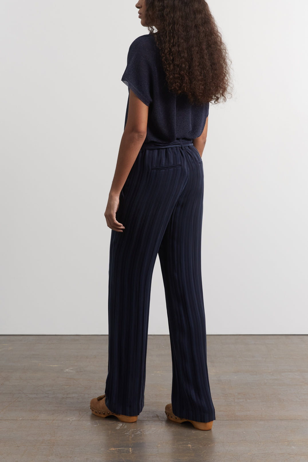 Pantalon fluide rayé - EDA Faume - seconde main