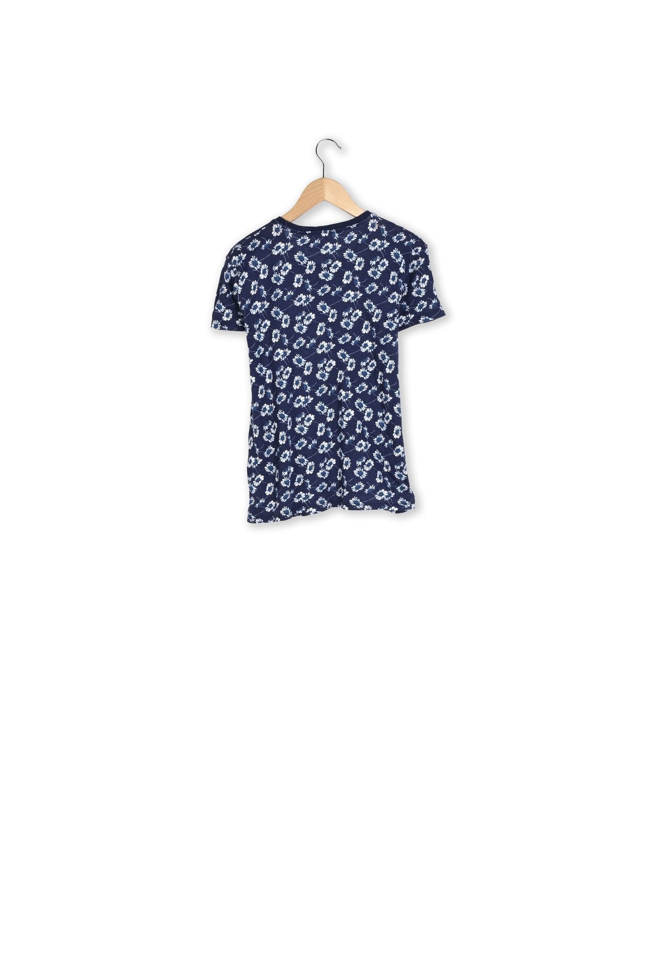 JEN - Tee-shirt en jersey à imprimé floral Faume - seconde main