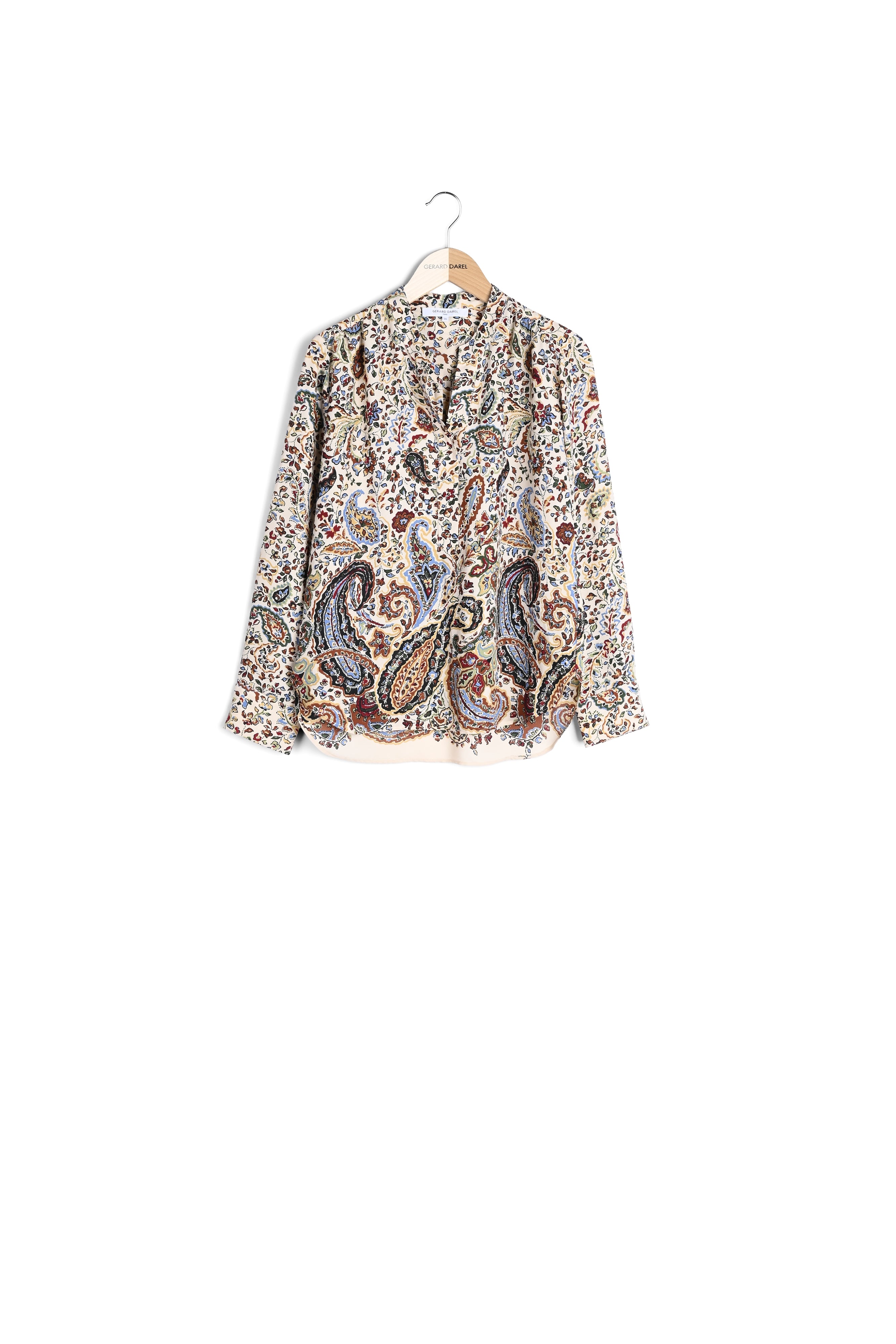 Armanda - Blouse à imprimé cachemire Faume - seconde main