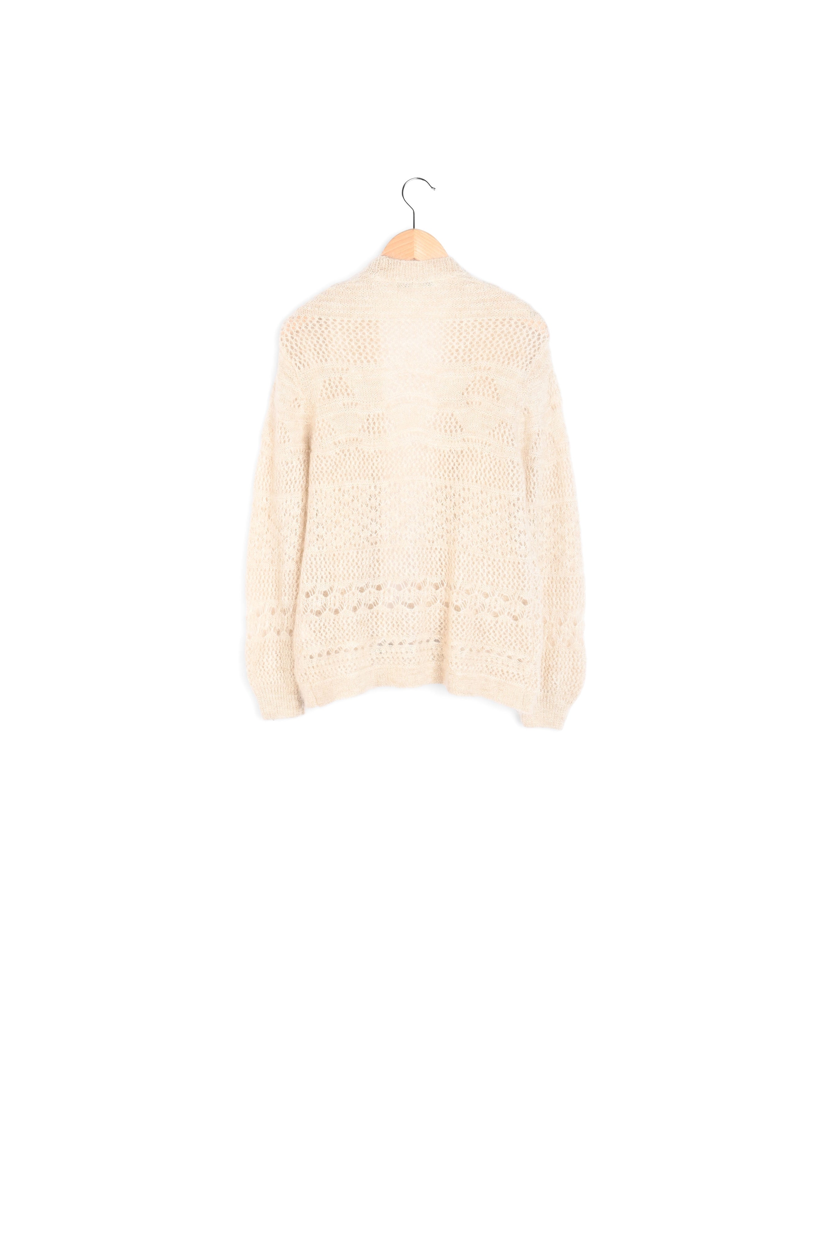 EMILIA - Gilet en mohair et Lurex Faume - seconde main