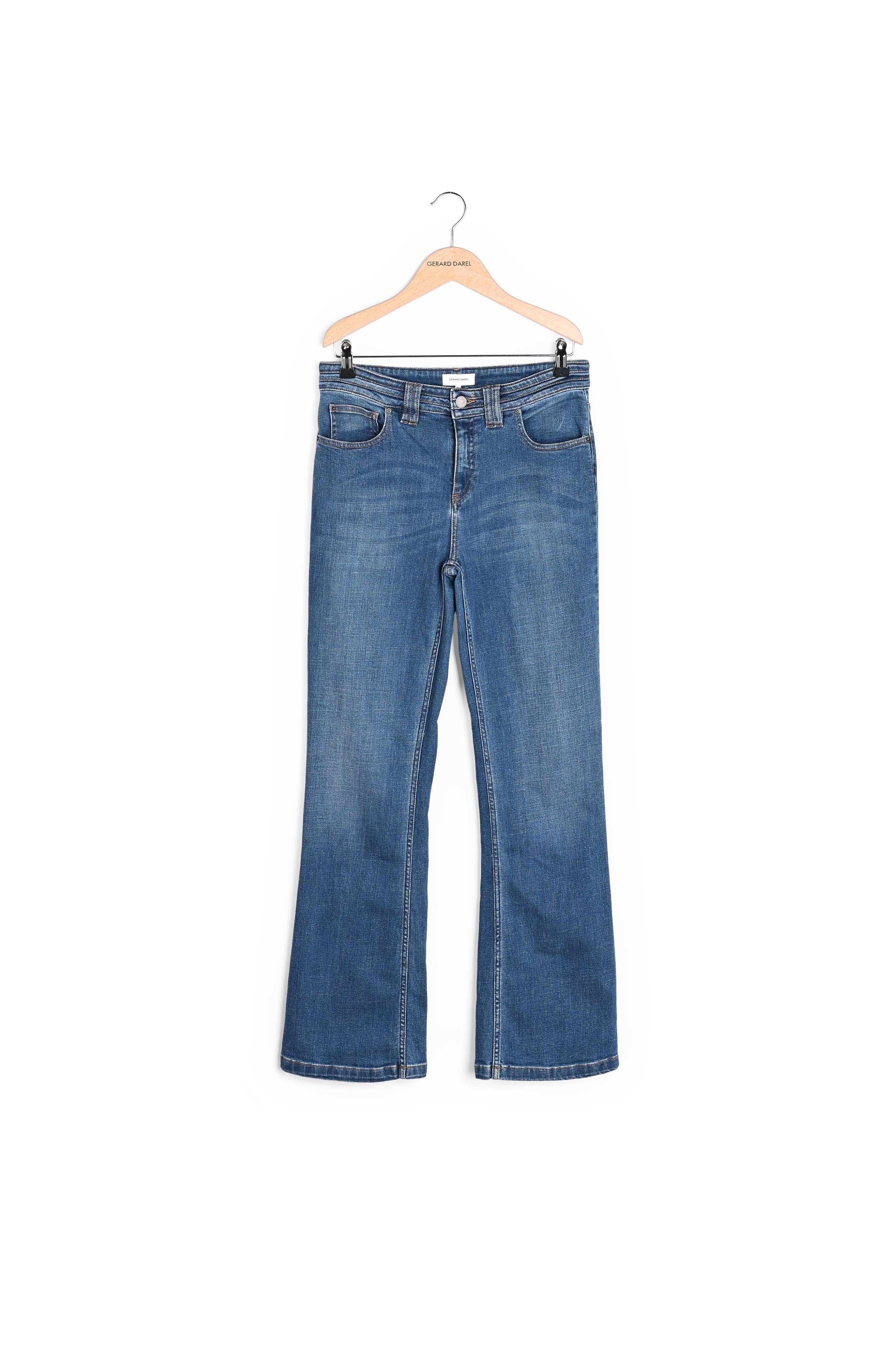 Pantalon flare en jean Stretch - LAURA Faume - seconde main