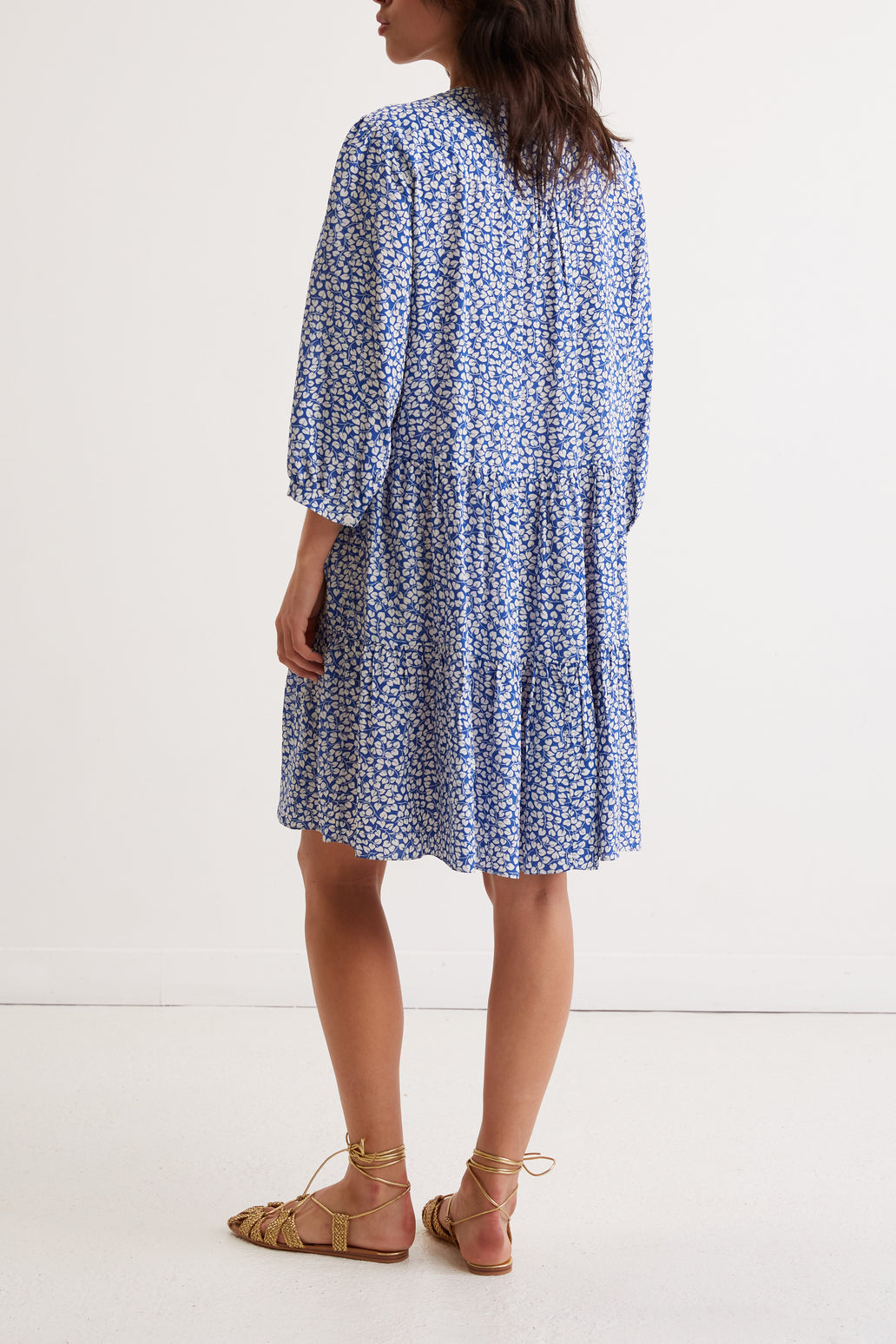 Robe courte à fleurs - JUDITH Faume - seconde main