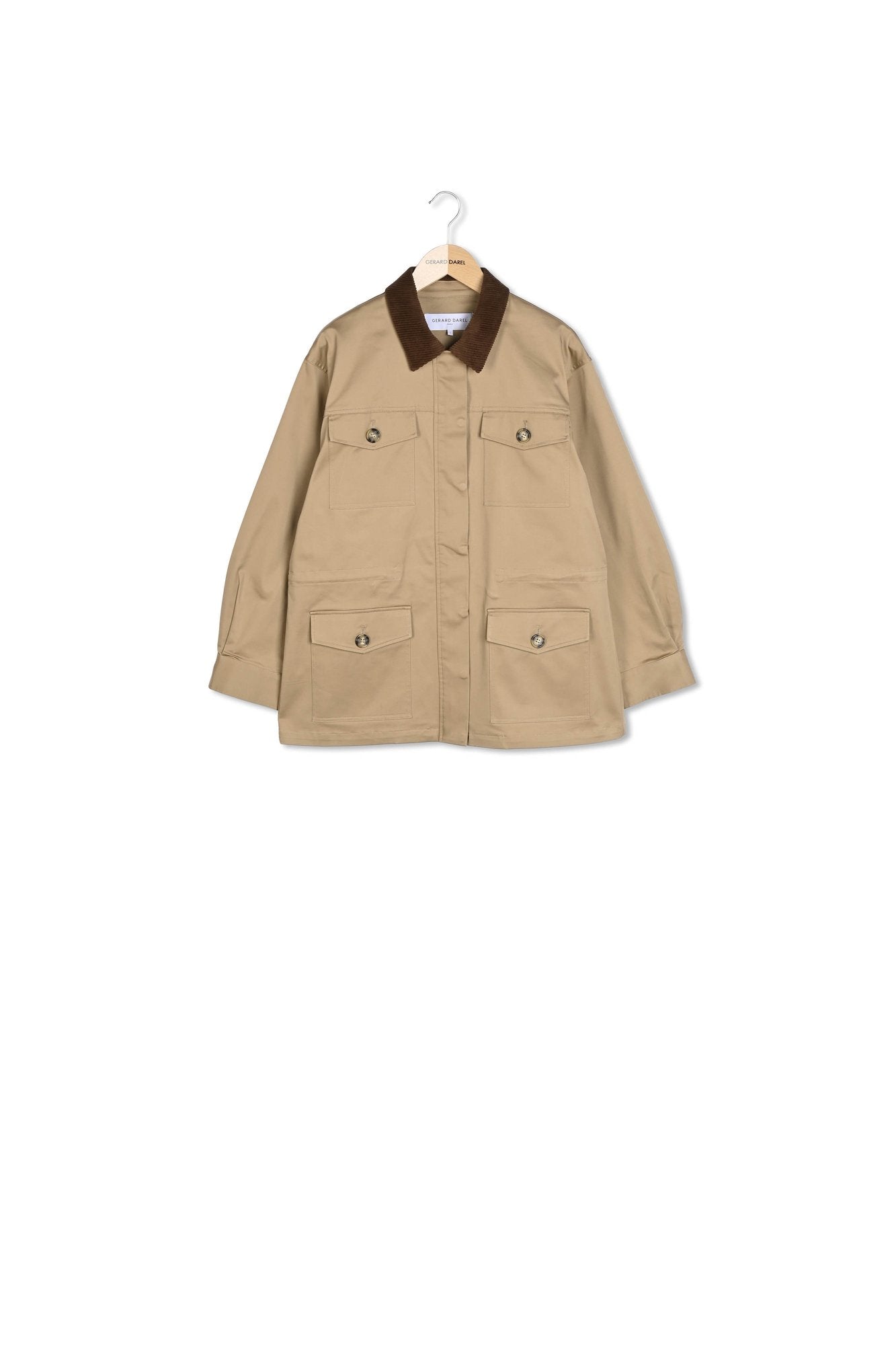 Trench à col en velours - ZOELIE Faume - seconde main