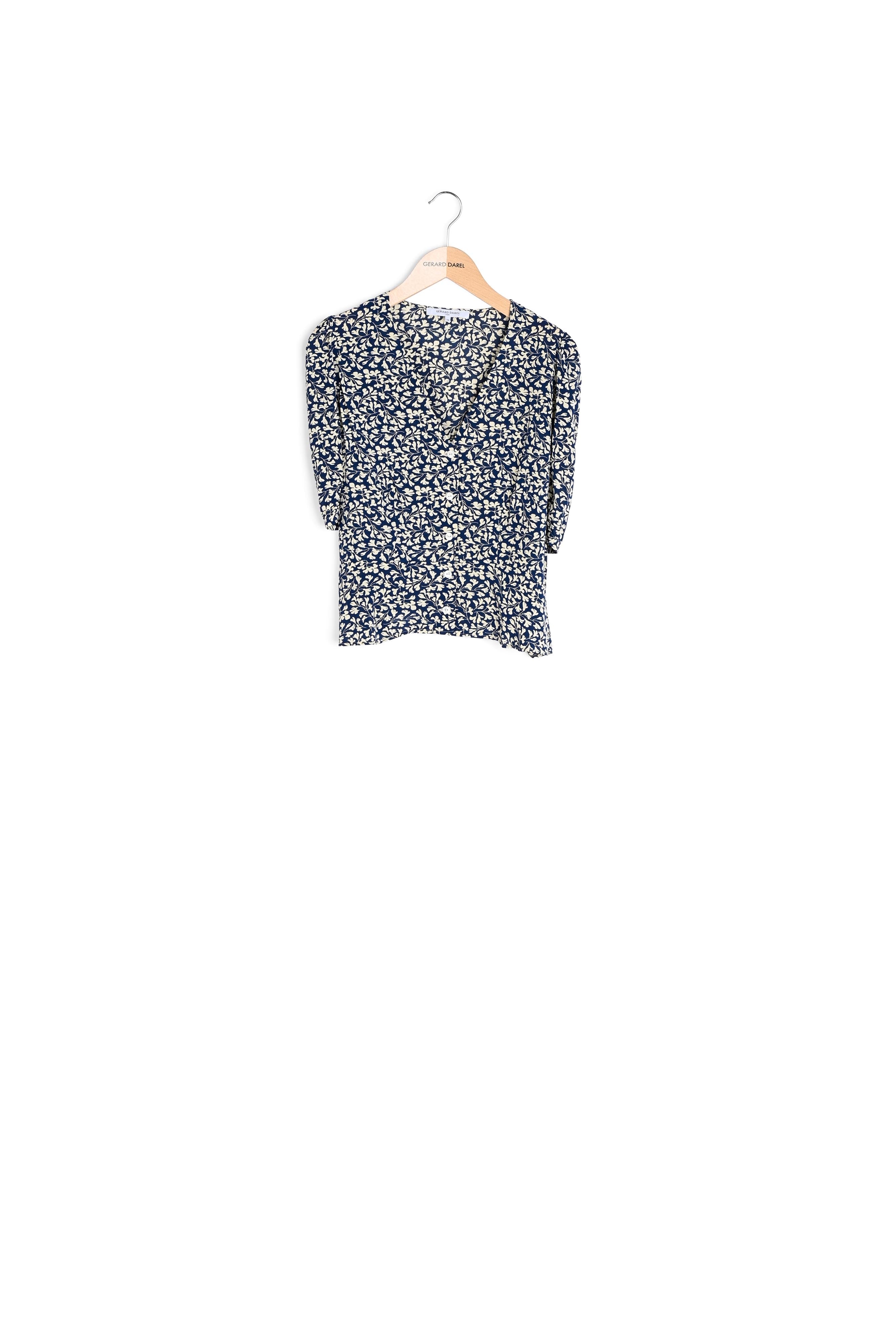 Chemisier à motif floral - CARA Faume - seconde main