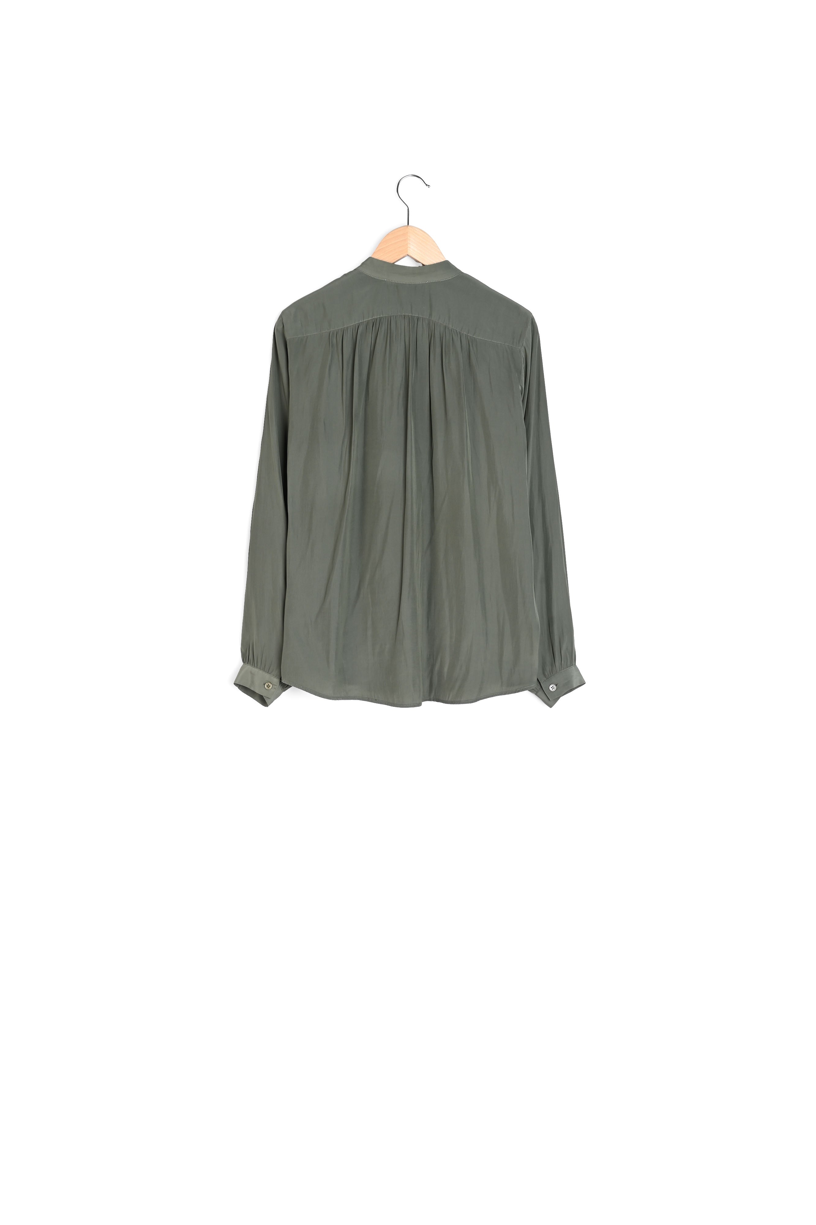 Blouse unie satinée - ALICE Faume - seconde main