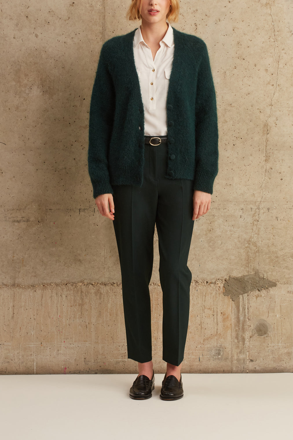 Gilet en lainage mohair - LANCE Faume - seconde main