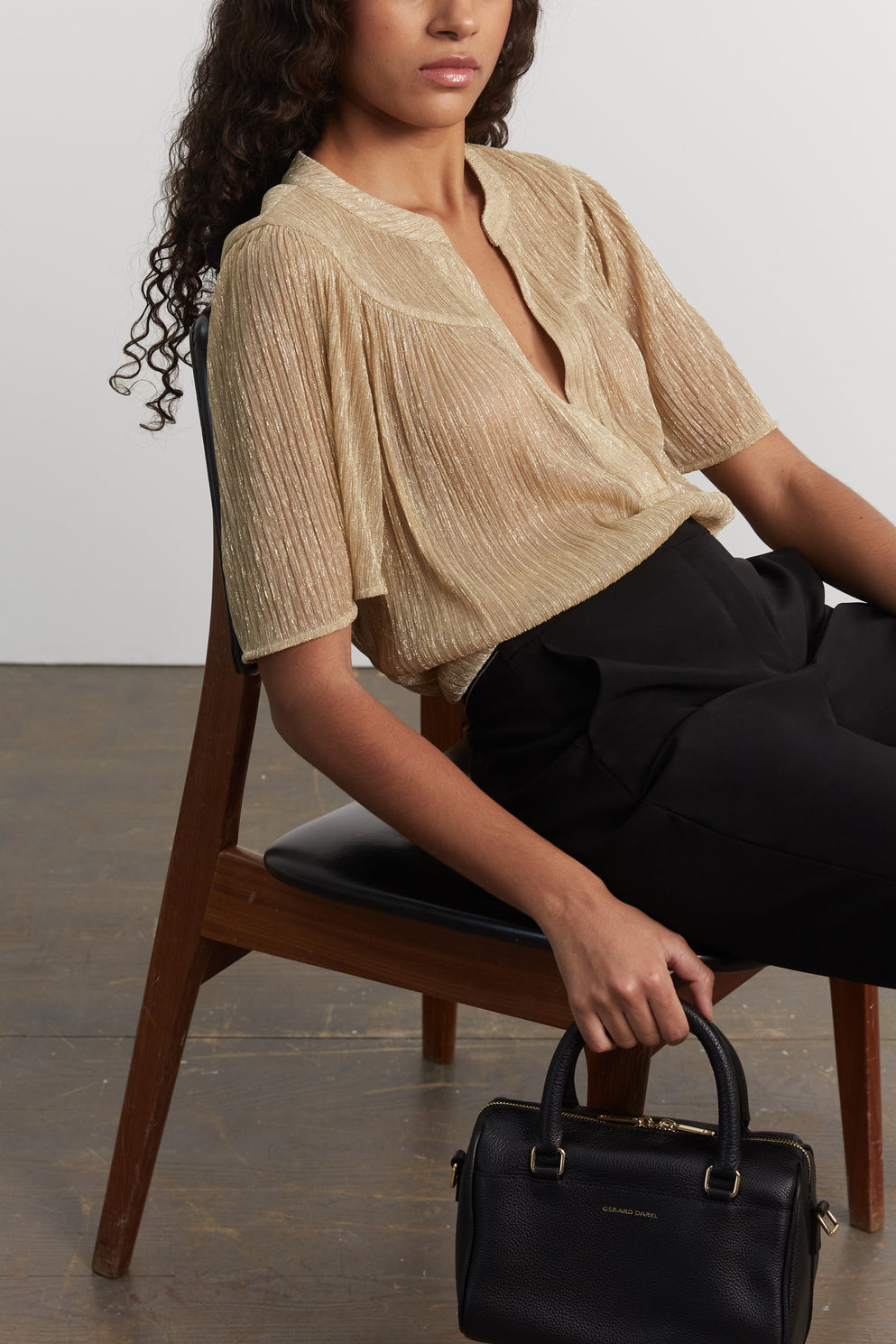 Top doré - CHIMENE Faume - seconde main