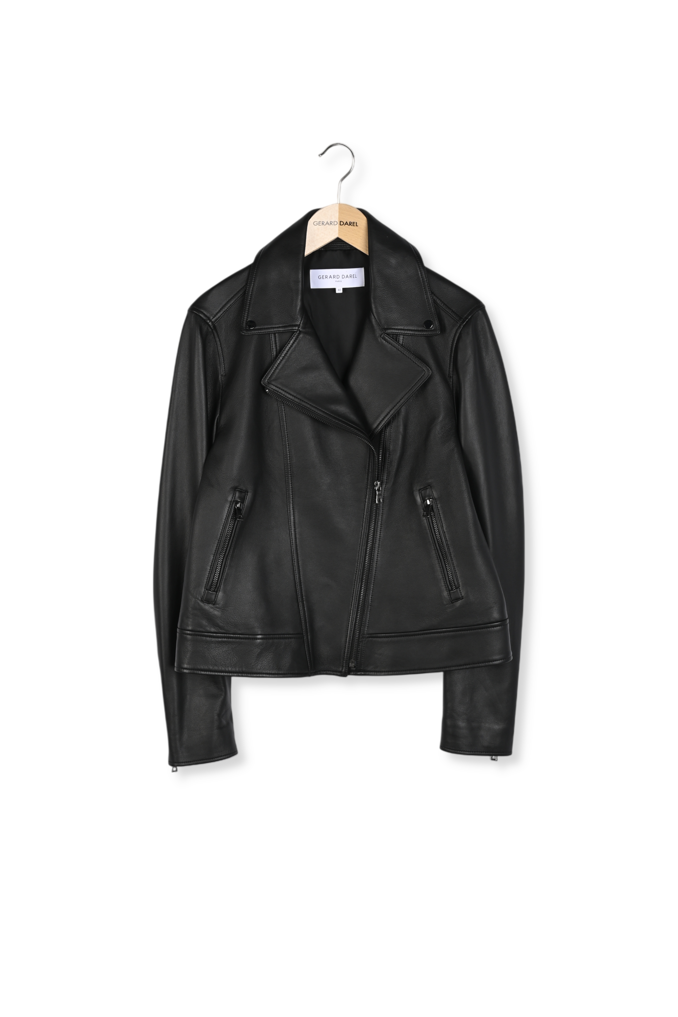 Blouson en cuir - NADEGE Faume - seconde main