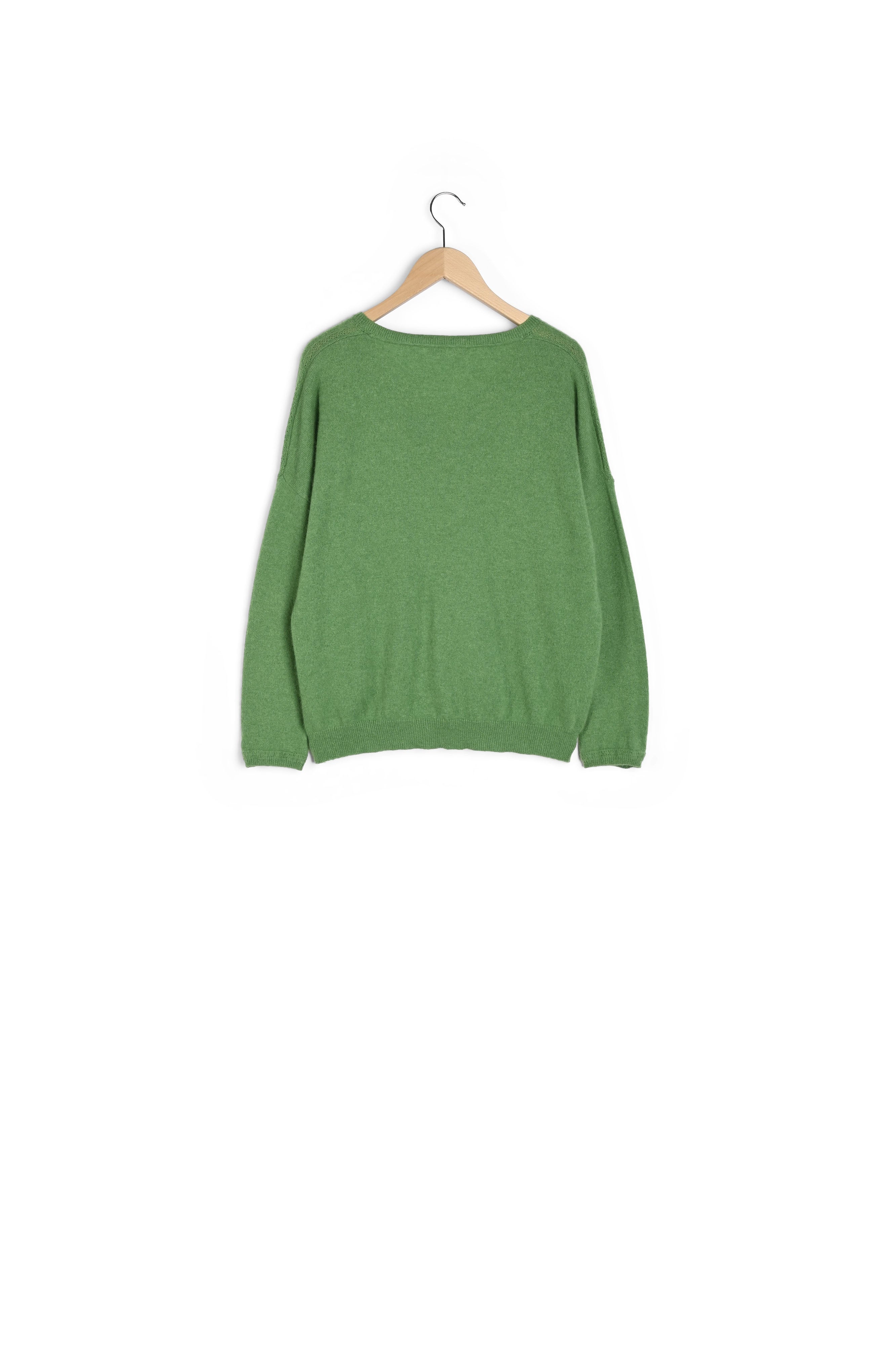 EDEN - Pull V loose en cachemire Faume - seconde main