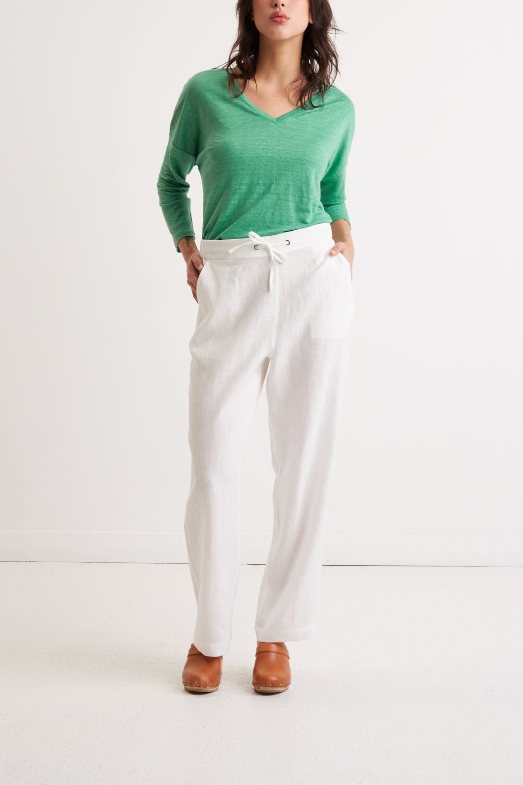 Pantalon lin - ELEANA Faume - seconde main