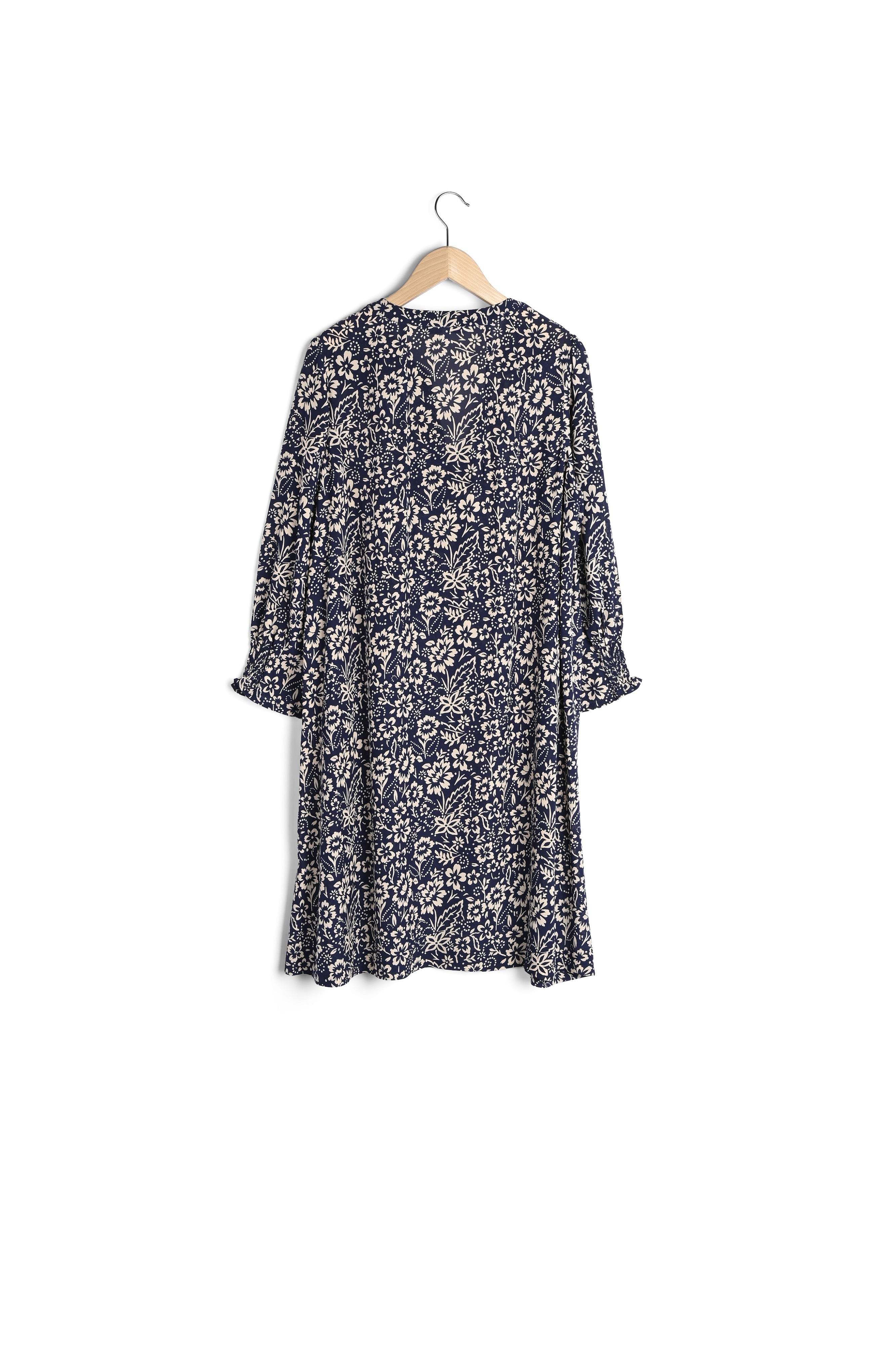 Robe fluide imprimé bicolore - JAHNICE Faume - seconde main