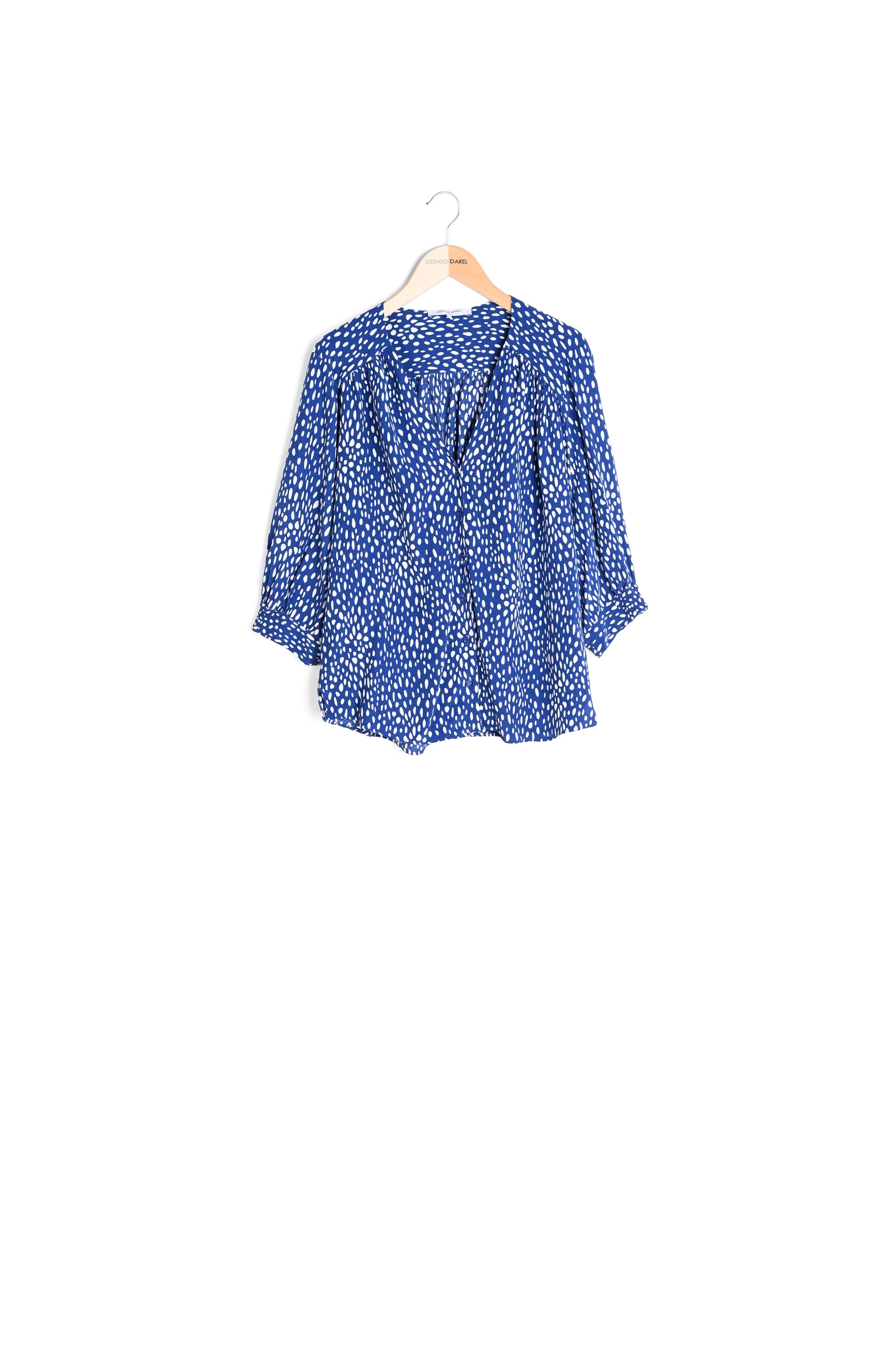 NOELAN - Blouse fluide à pois Faume - seconde main