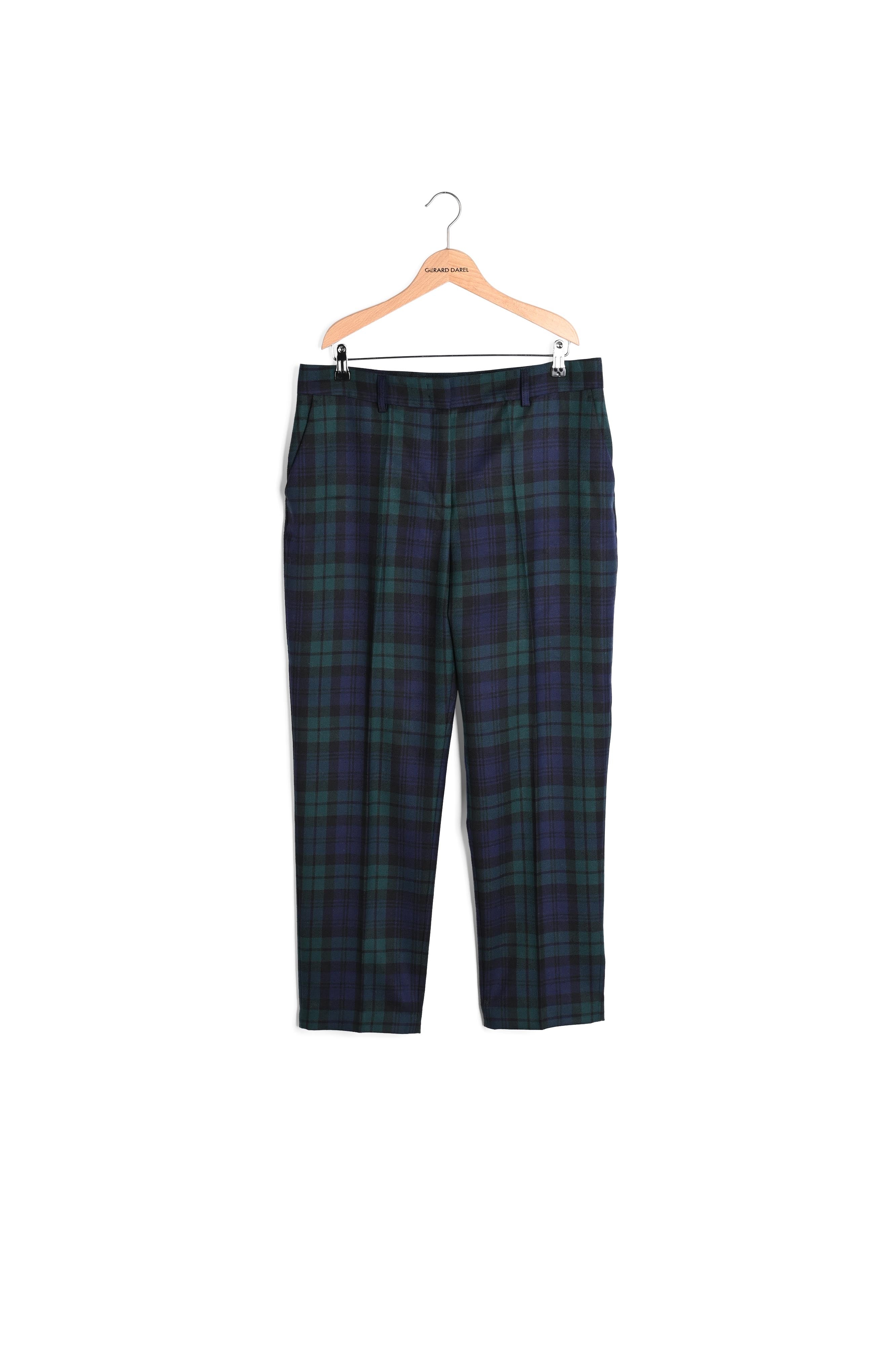 Pantalon à carreaux tartan Faume - seconde main