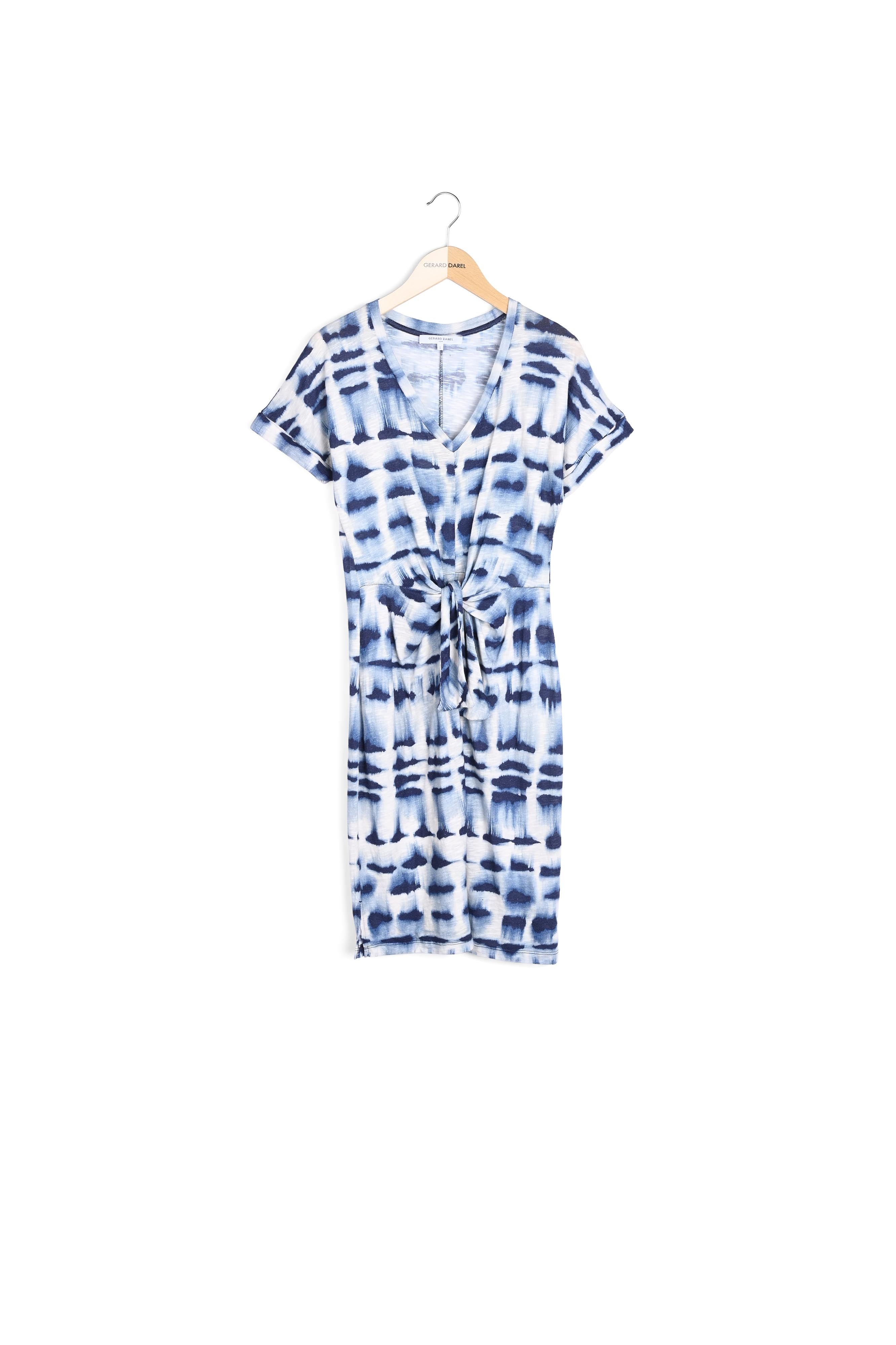 Robe courte imprimé mexicain en coton mélangé - ELITA Faume - seconde main