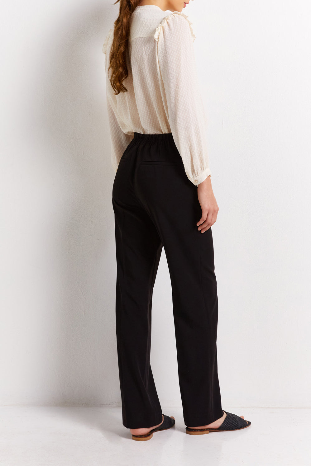 Pantalon droit noir - JOSIE Faume - seconde main