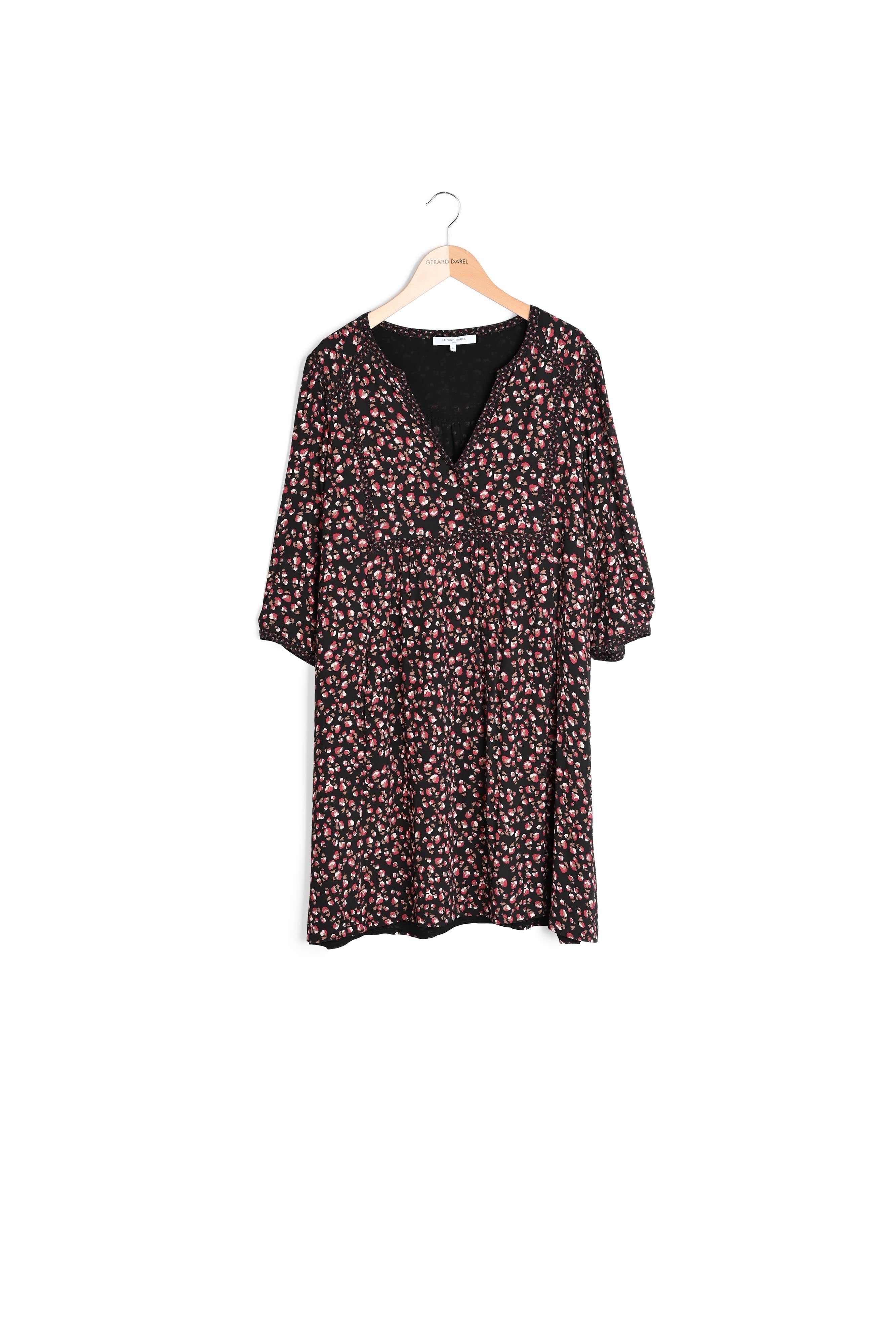 DOLLY - Robe droite avec jeu de découpes Faume - seconde main