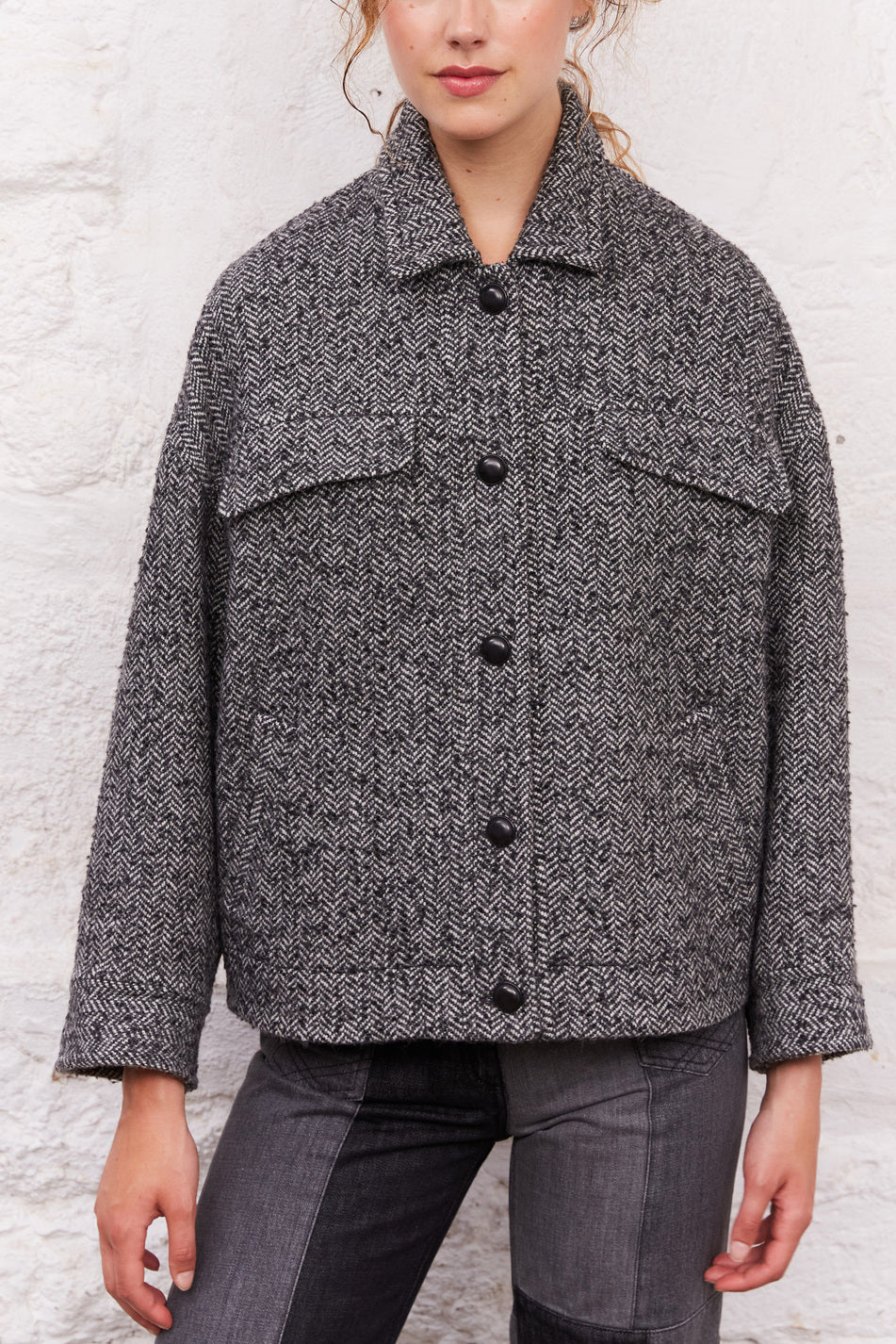 Veste surchemise oversize - NAELA Faume - seconde main