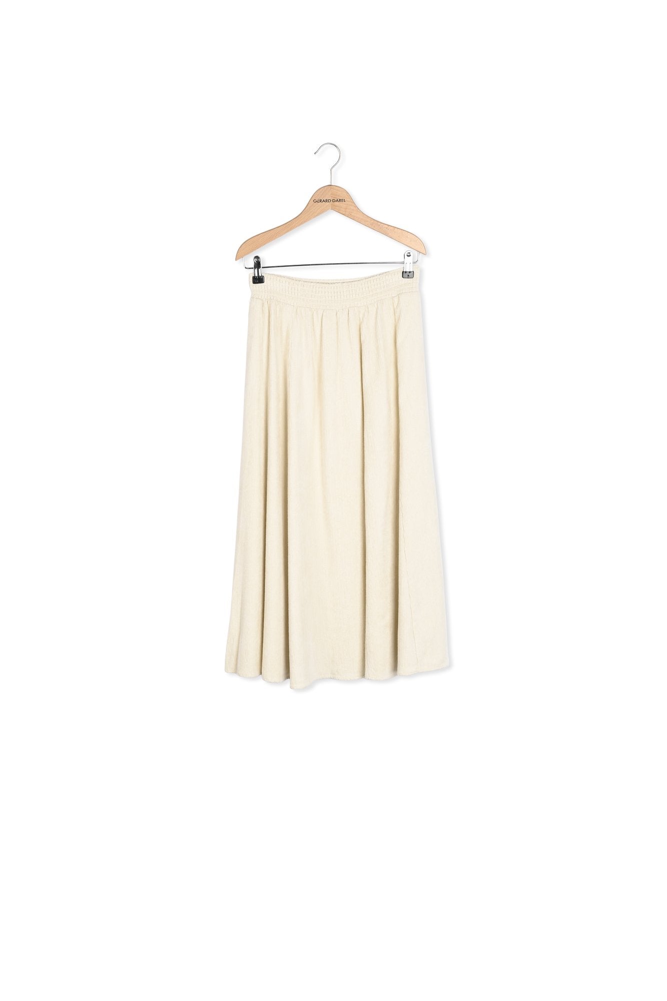 Jupe midi en velours côtelé - CLAUDINE Faume - seconde main