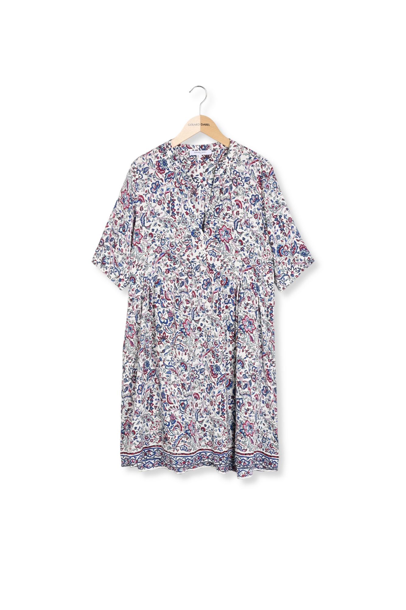 Robe courte à fleurs - JUSTINIEN Faume - seconde main
