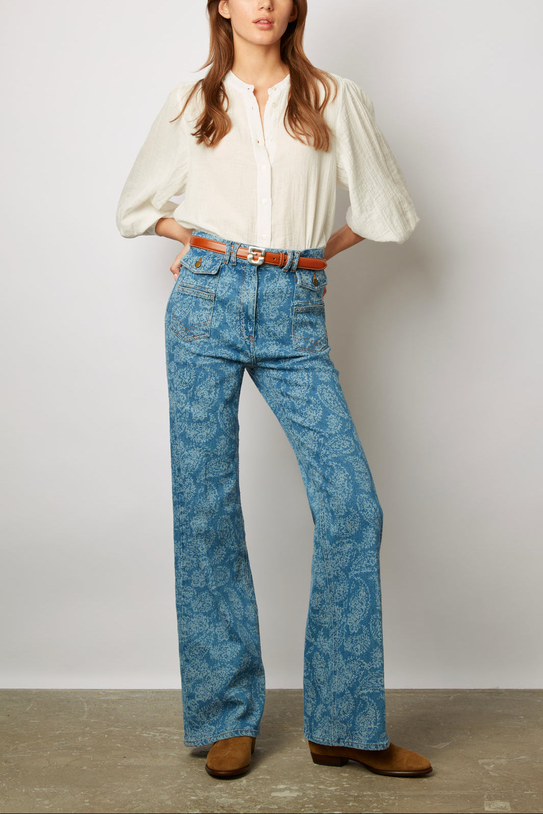 Chemise en gaze de coton - NARIN Faume - seconde main