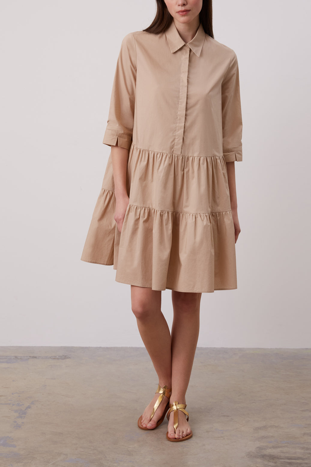 Robe chemise en popeline - JADEN Faume - seconde main