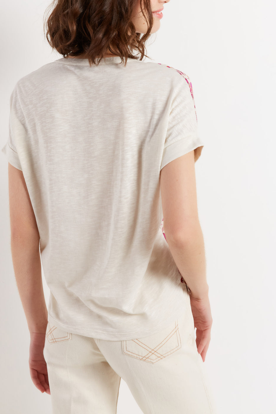 Tee-shirt bi-matière - ALEXANDRE Faume - seconde main