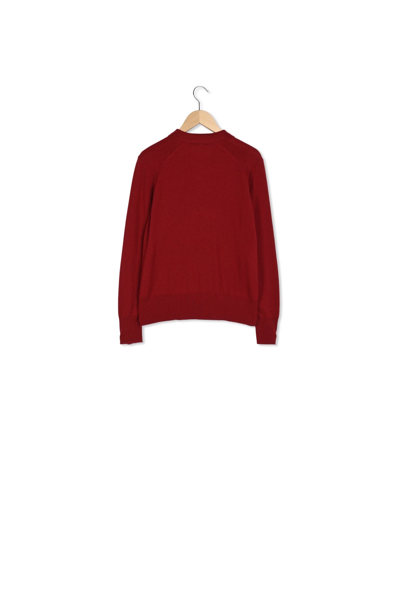SACHA - Pull polo en laine et cachemire Faume - seconde main